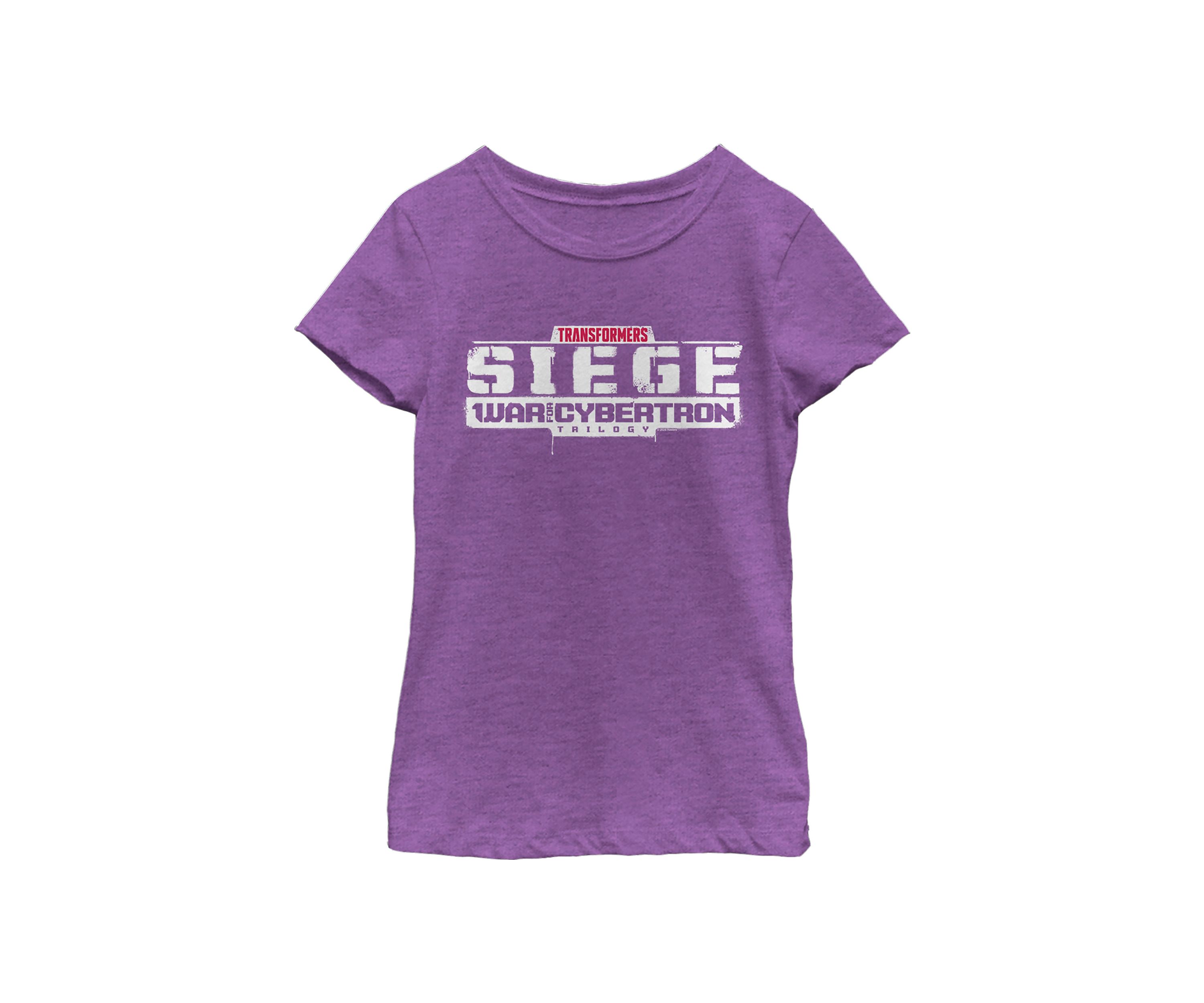 Girls 4-6x  Siege Cybertron Logo Graphic T-Shirt