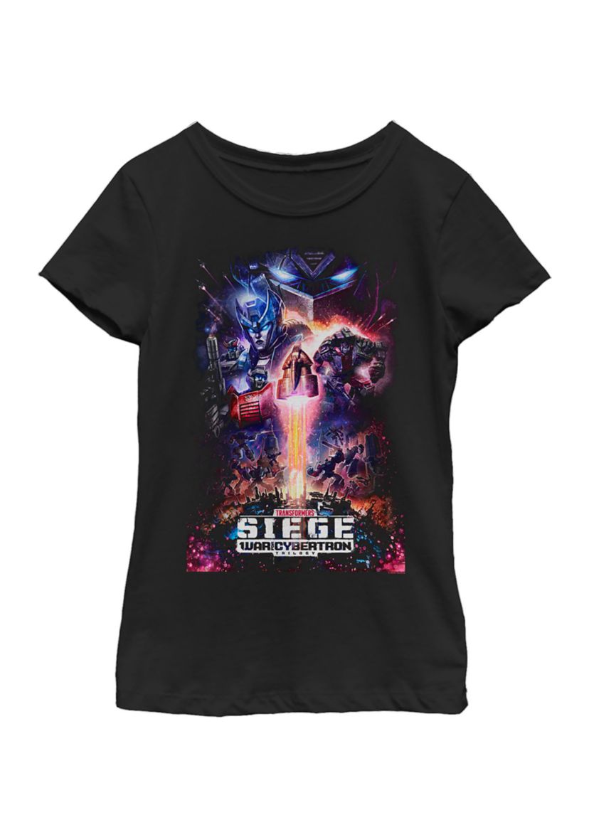 Girls 4-6x  Siege Poster Graphic T-Shirt