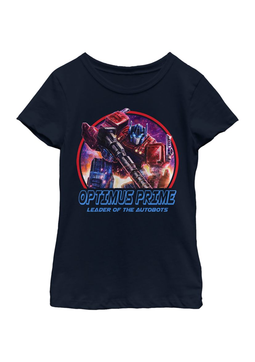 Girls 4-6x  Optimus Lockup Graphic T-Shirt
