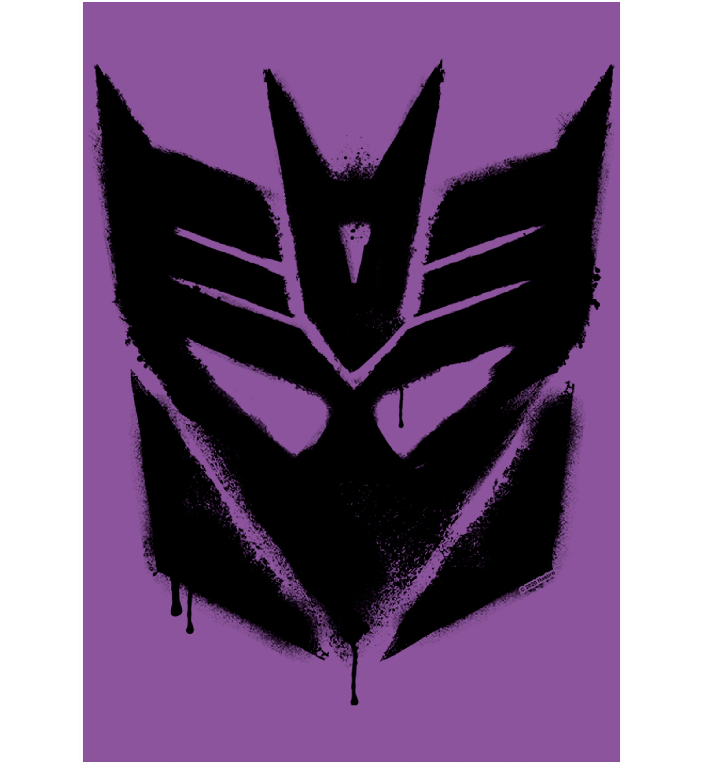 Girls 4-6x  Decepticon Graffiti Logo Graphic T-Shirt