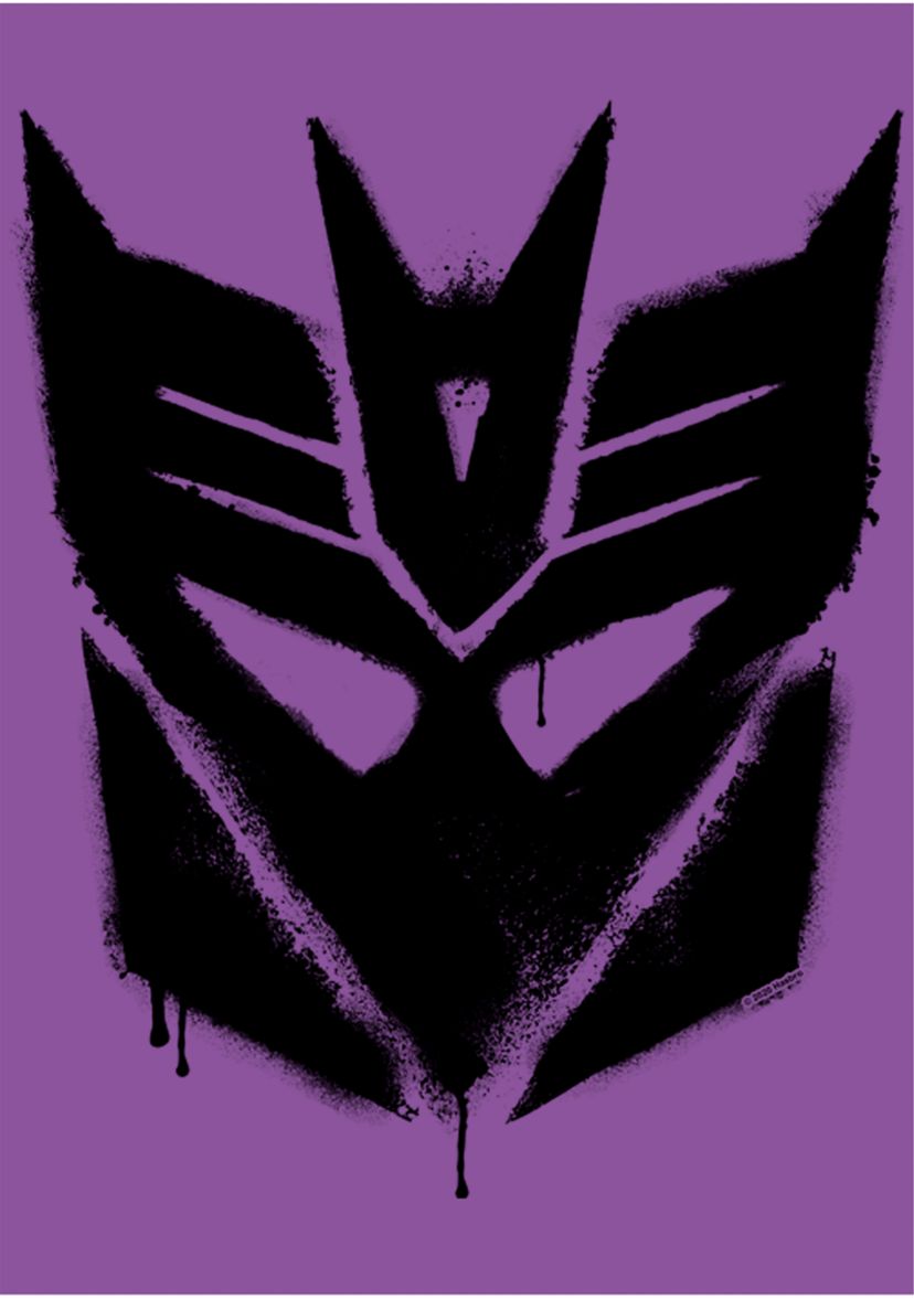 Girls 4-6x  Decepticon Graffiti Logo Graphic T-Shirt