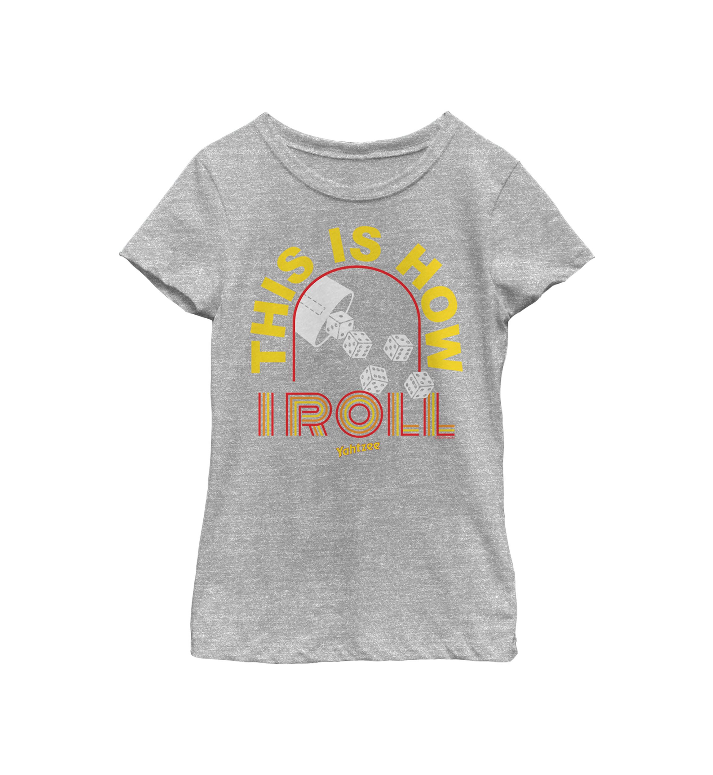 Girls 4-6x How I Roll Graphic T-Shirt