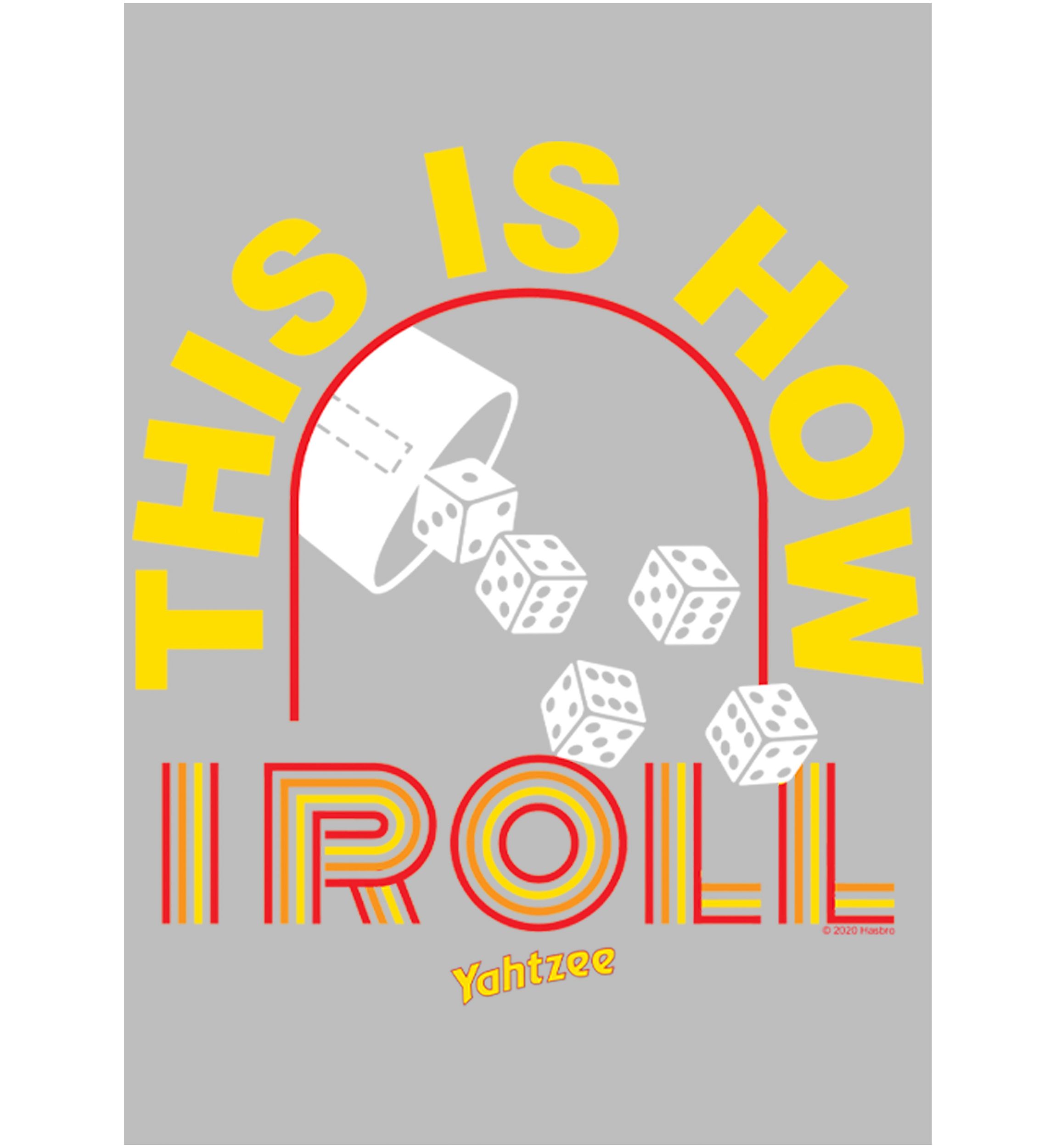 Girls 4-6x How I Roll Graphic T-Shirt