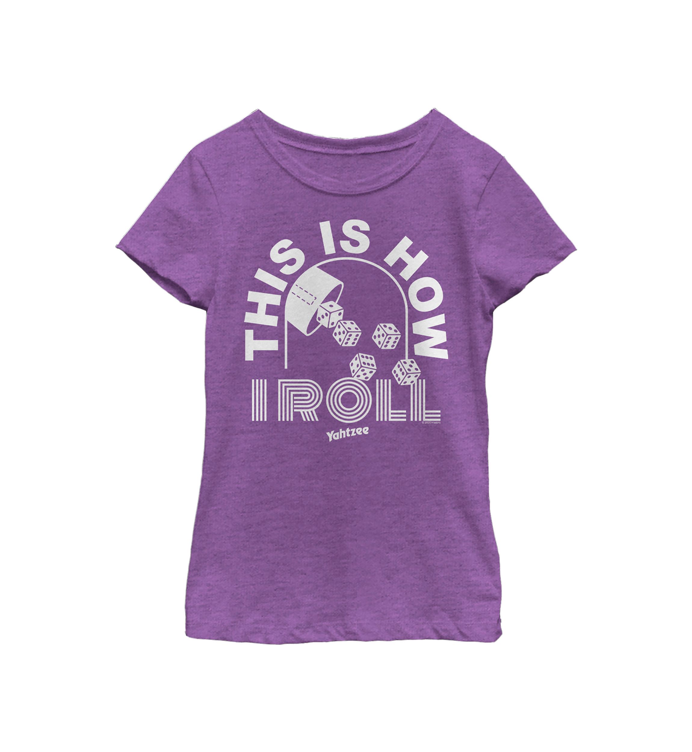 Girls 4-6x How I Roll Graphic T-Shirt