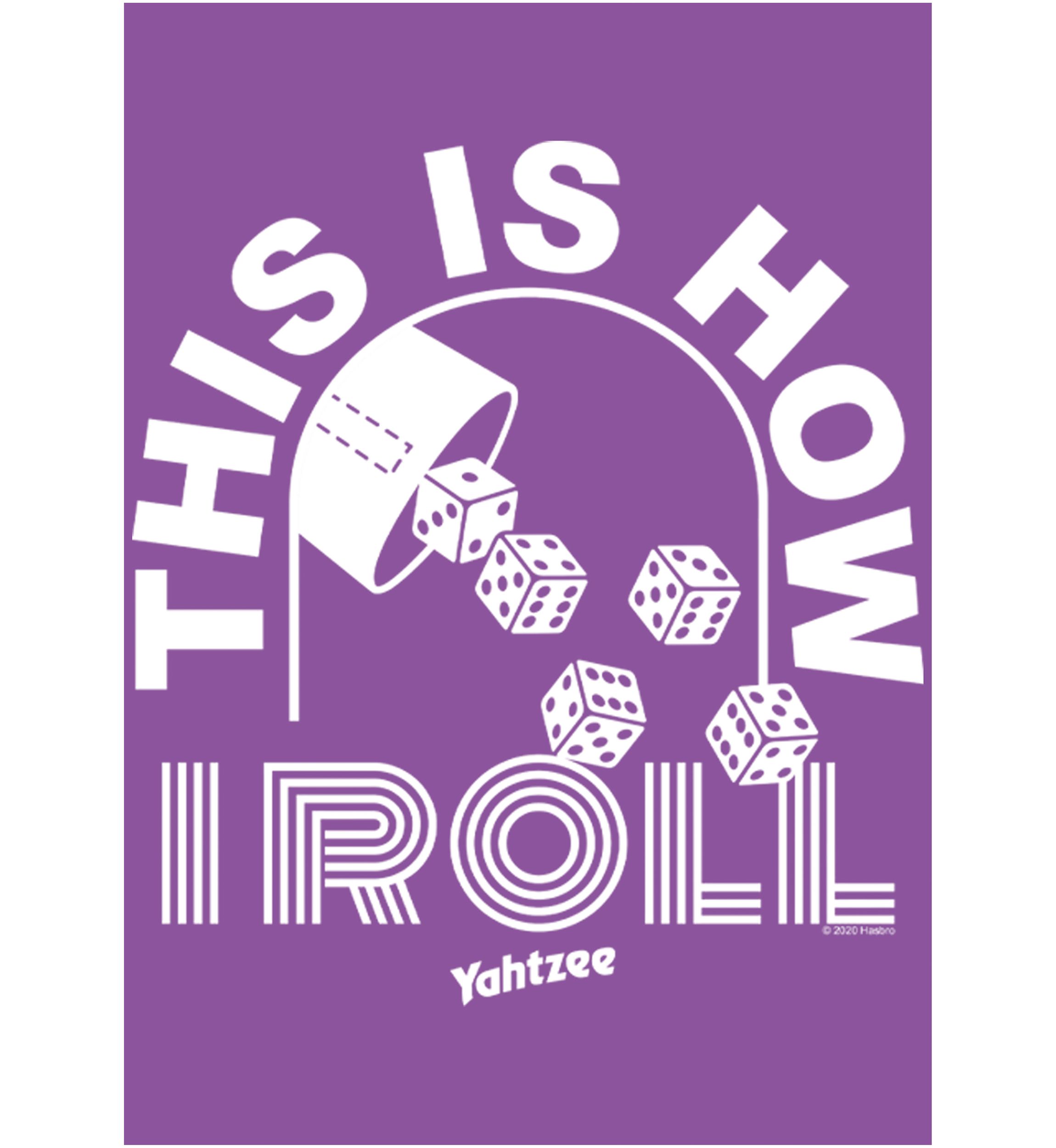 Girls 4-6x How I Roll Graphic T-Shirt