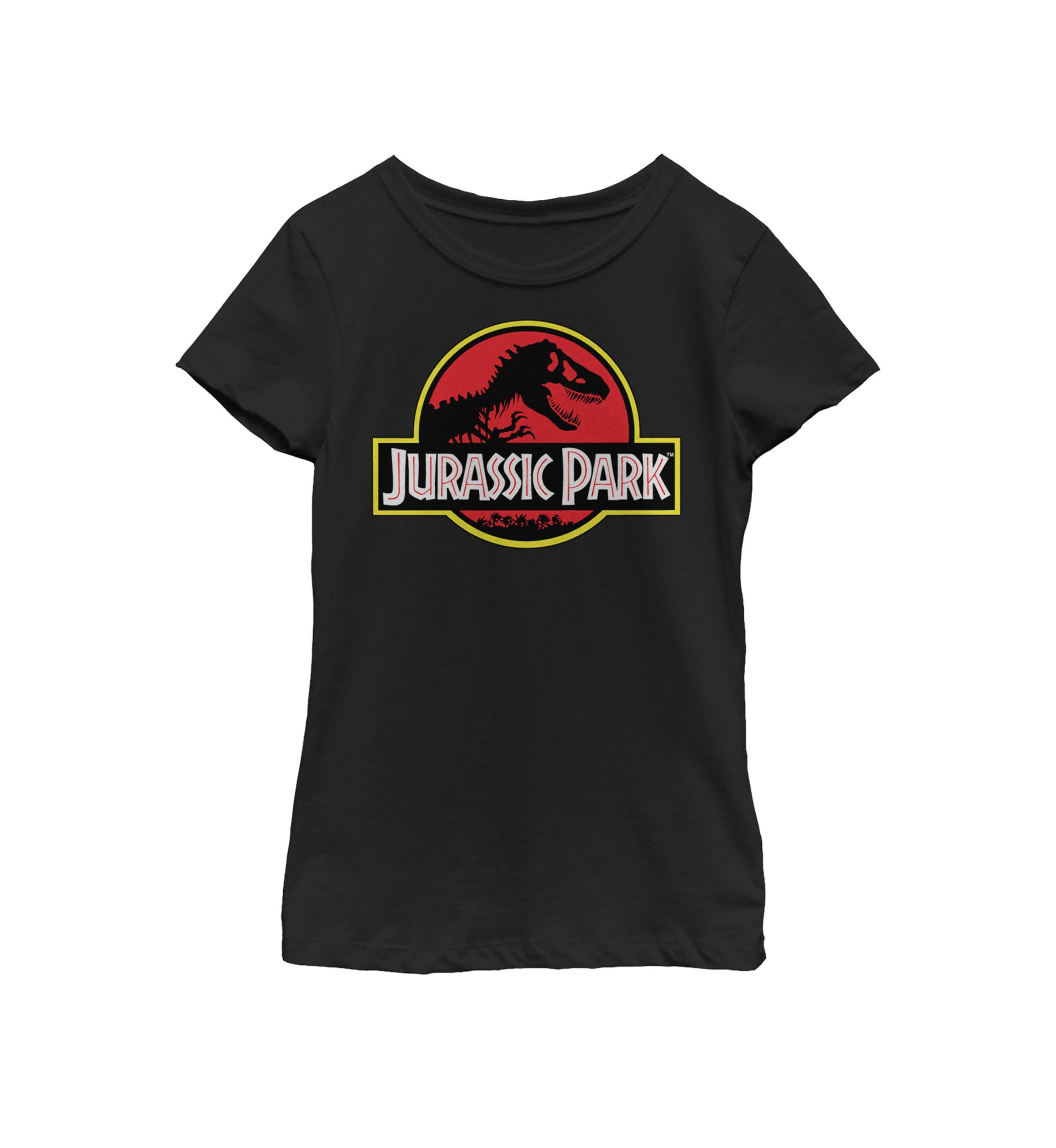Girls Distressed Original Park Logo Short Sleeve Graphic T-Shirt