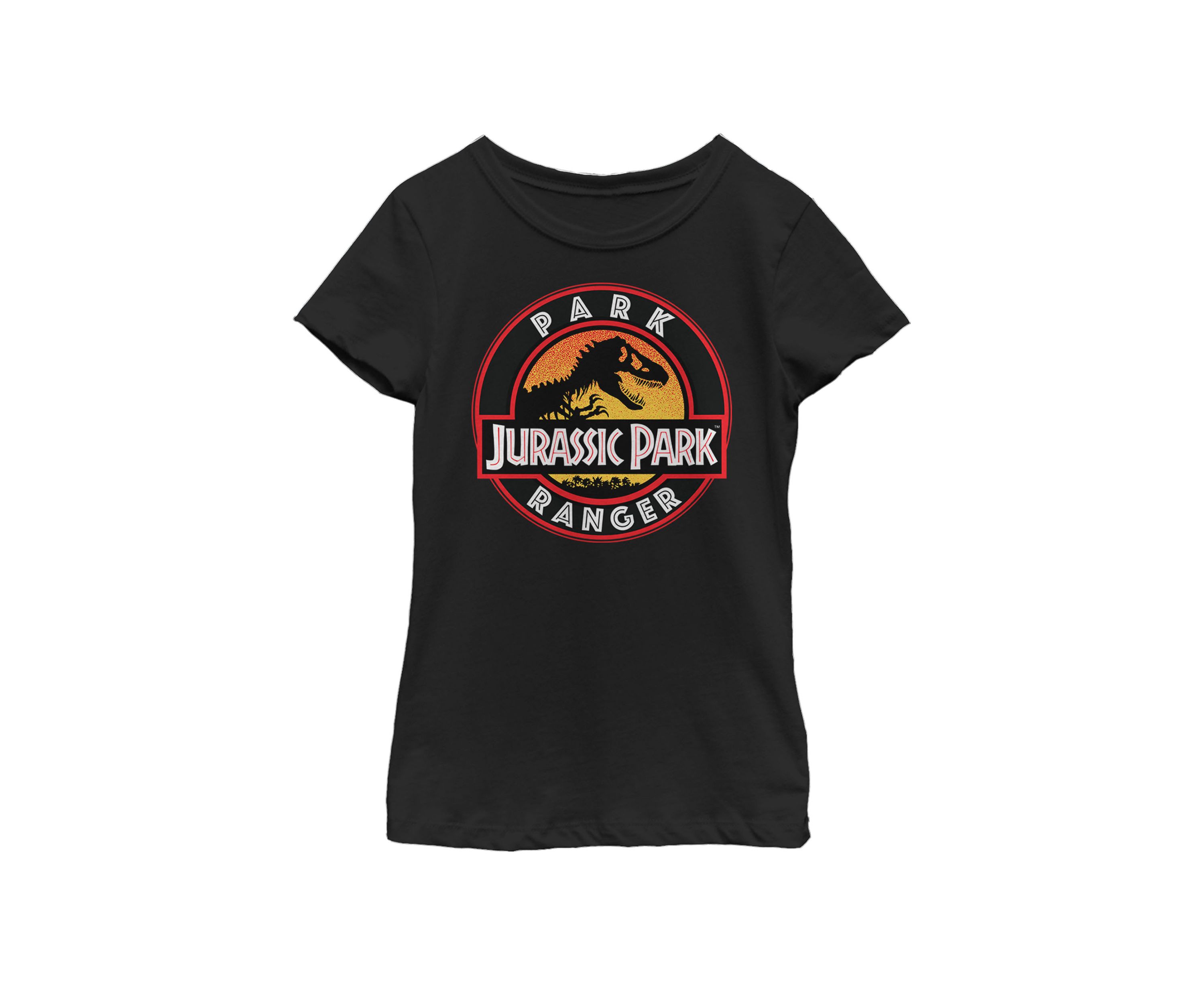 Ranger Danger Orange Gradient Icon Short Sleeve Graphic T-Shirt
