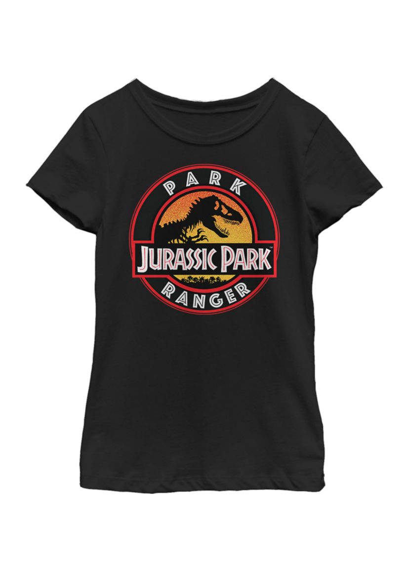 Ranger Danger Orange Gradient Icon Short Sleeve Graphic T-Shirt