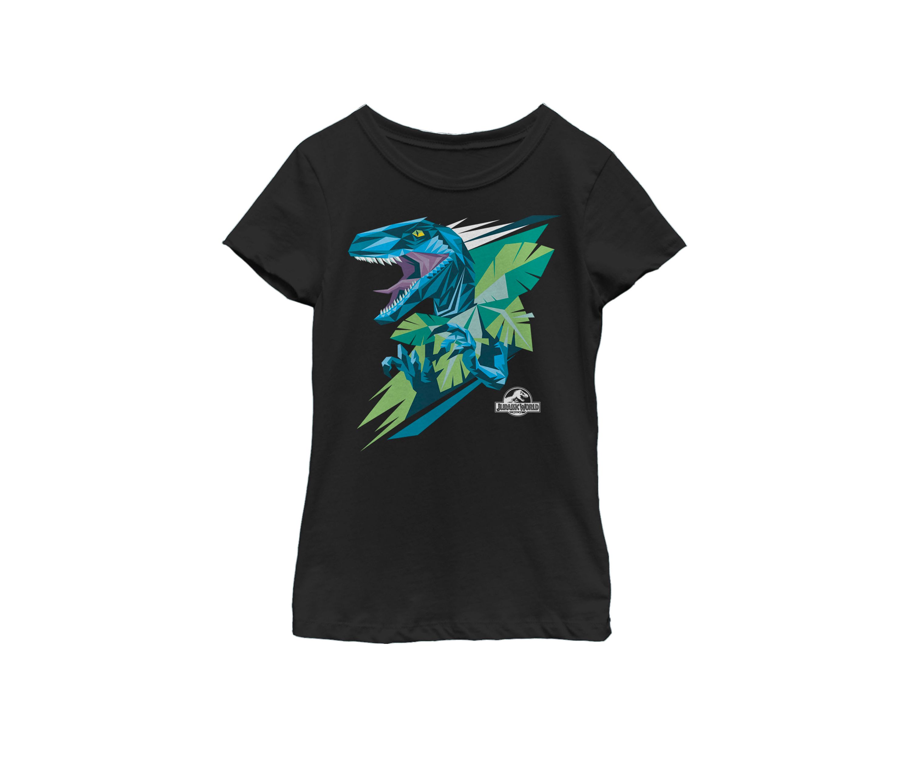 Girls 4-6x Blue Dino Graphic T-Shirt