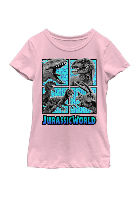 Jurassic World Girls 4-6x Face Your Fears Graphic