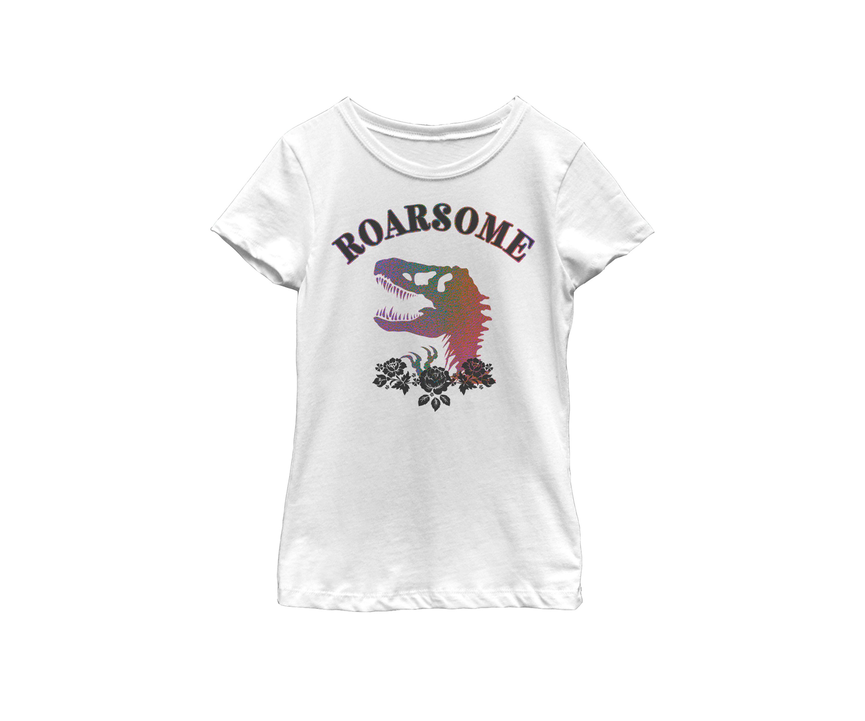 Dinosaur Roarsome Short Sleeve Graphic T-Shirt