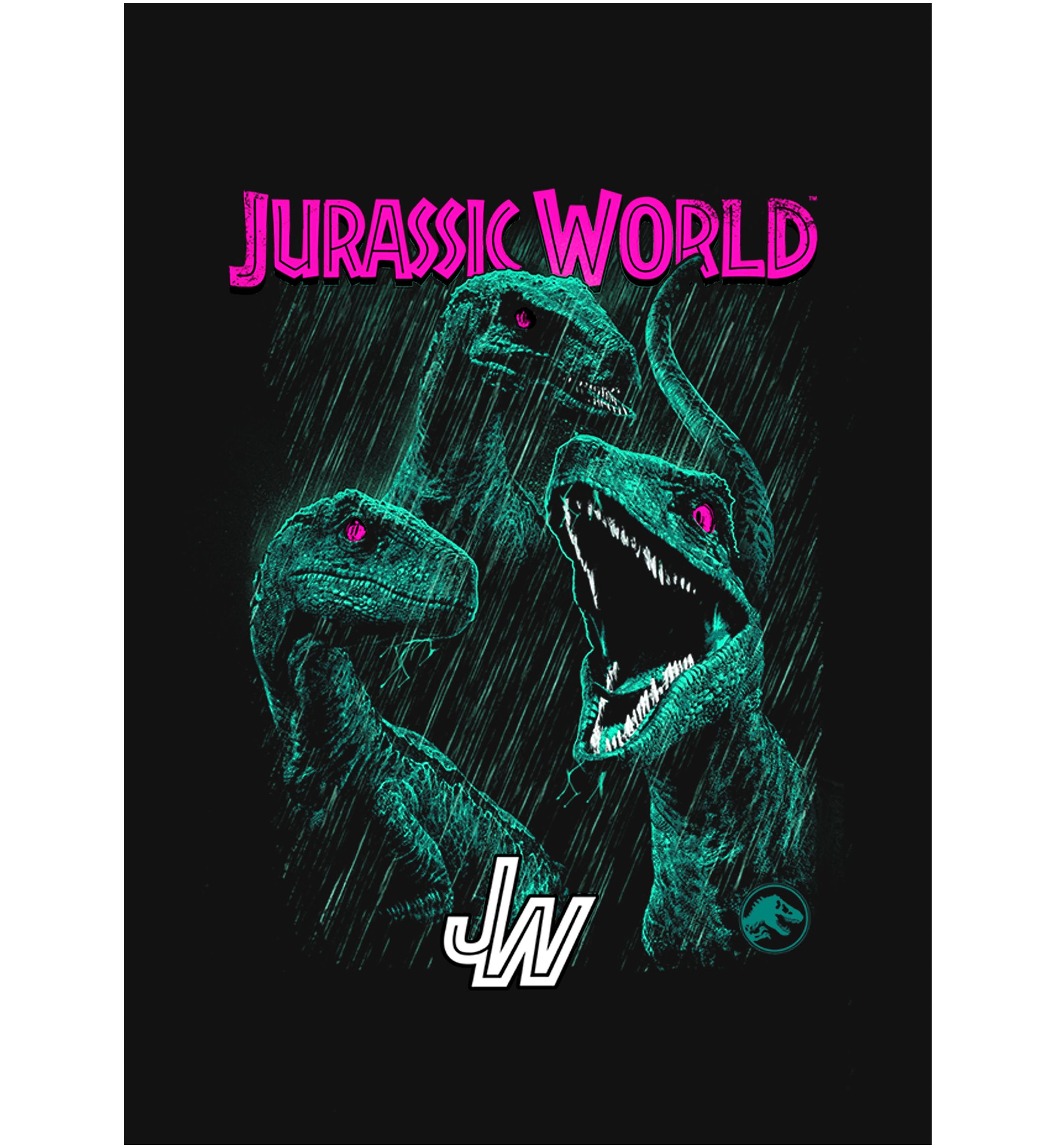 Girls 4-6x Bright Raptor Squad Graphic T-Shirt