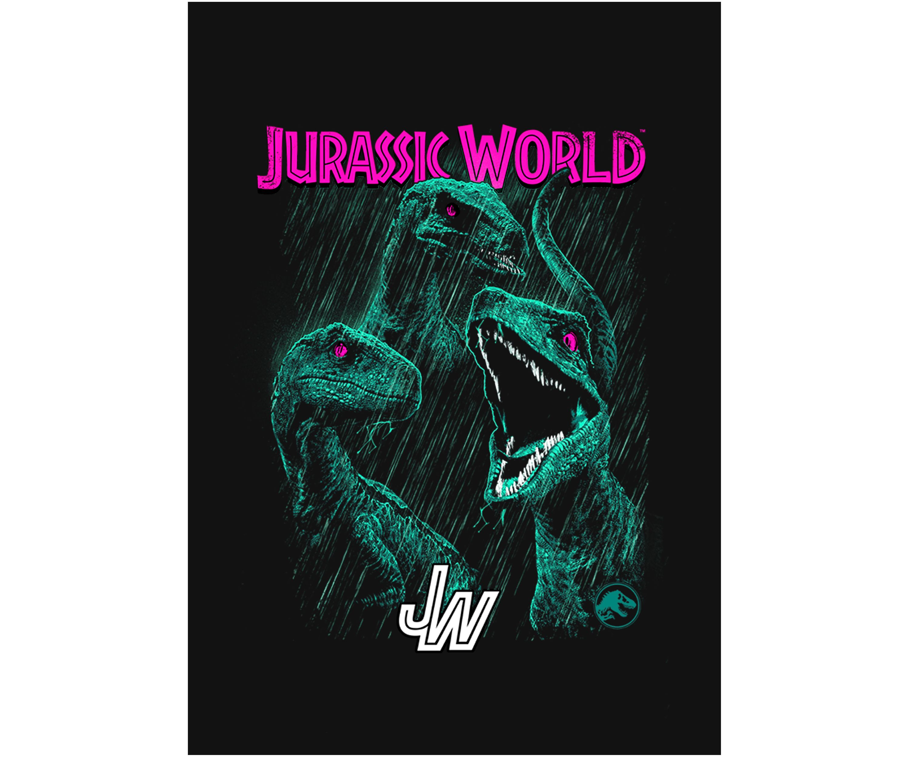 Girls 4-6x Bright Raptor Squad Graphic T-Shirt