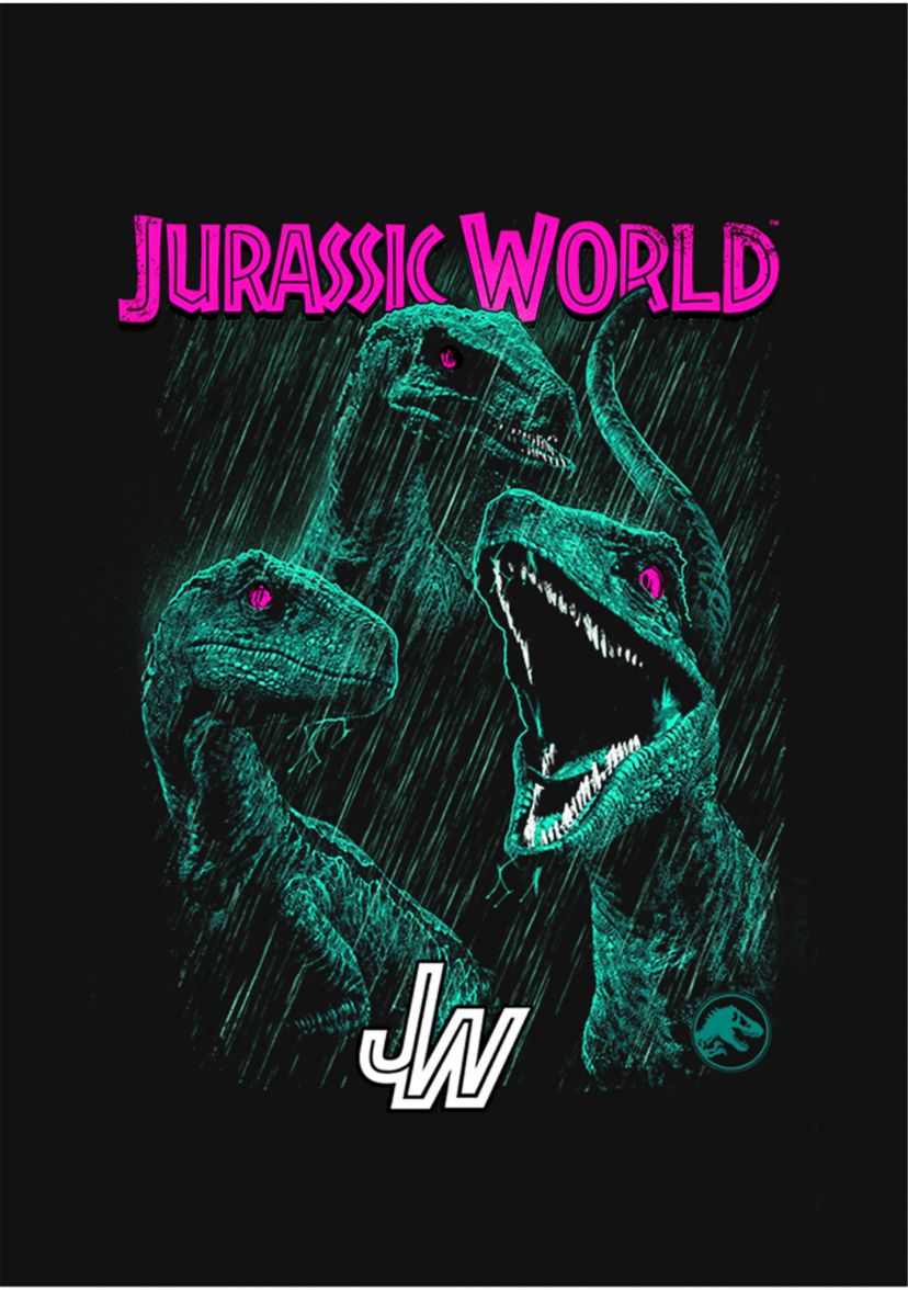 Girls 4-6x Bright Raptor Squad Graphic T-Shirt