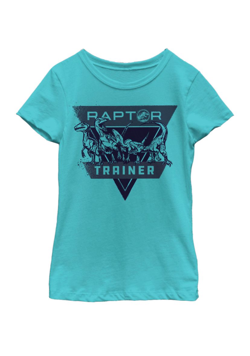 Girls 7-16 Raptor Trainer Shield Short Sleeve Graphic T-Shirt