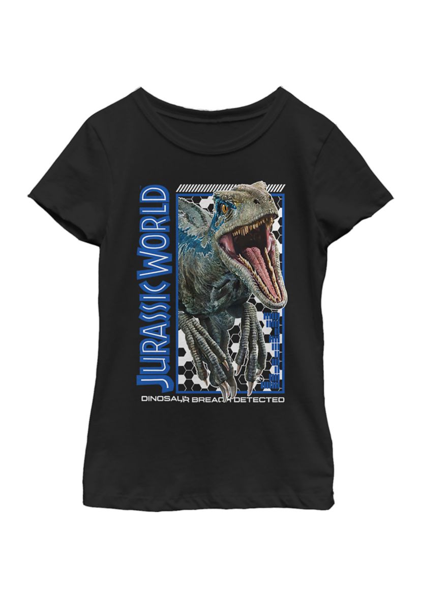 Girls 4-6x Breach Detected Graphic T-Shirt