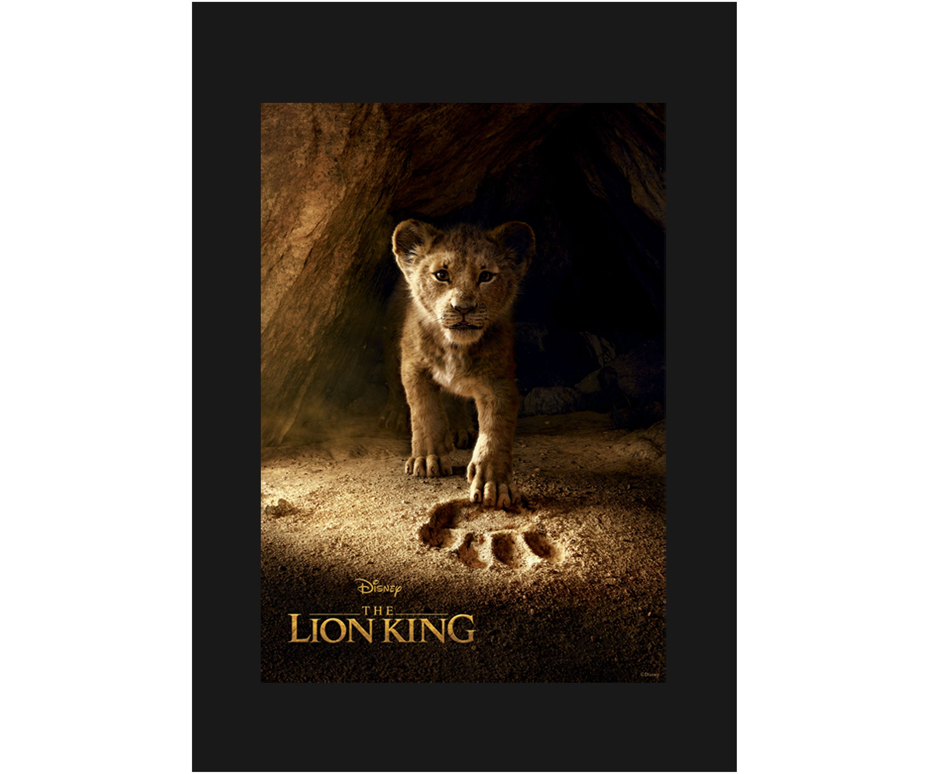 Girls 46x Lion King (Live Action) Simba Poster Graphic Top