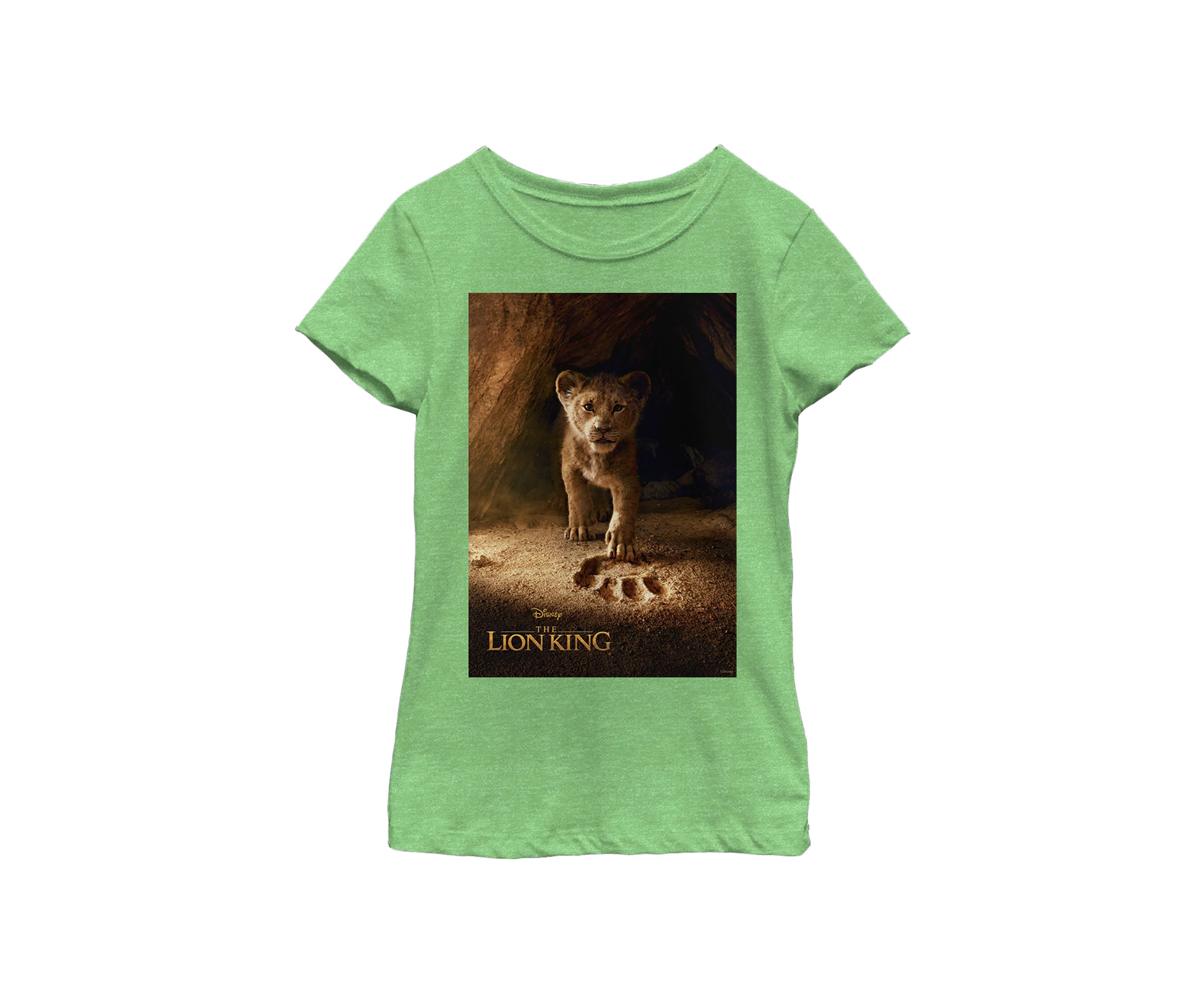 Girls 46x Lion King (Live Action) Simba Poster Graphic Top