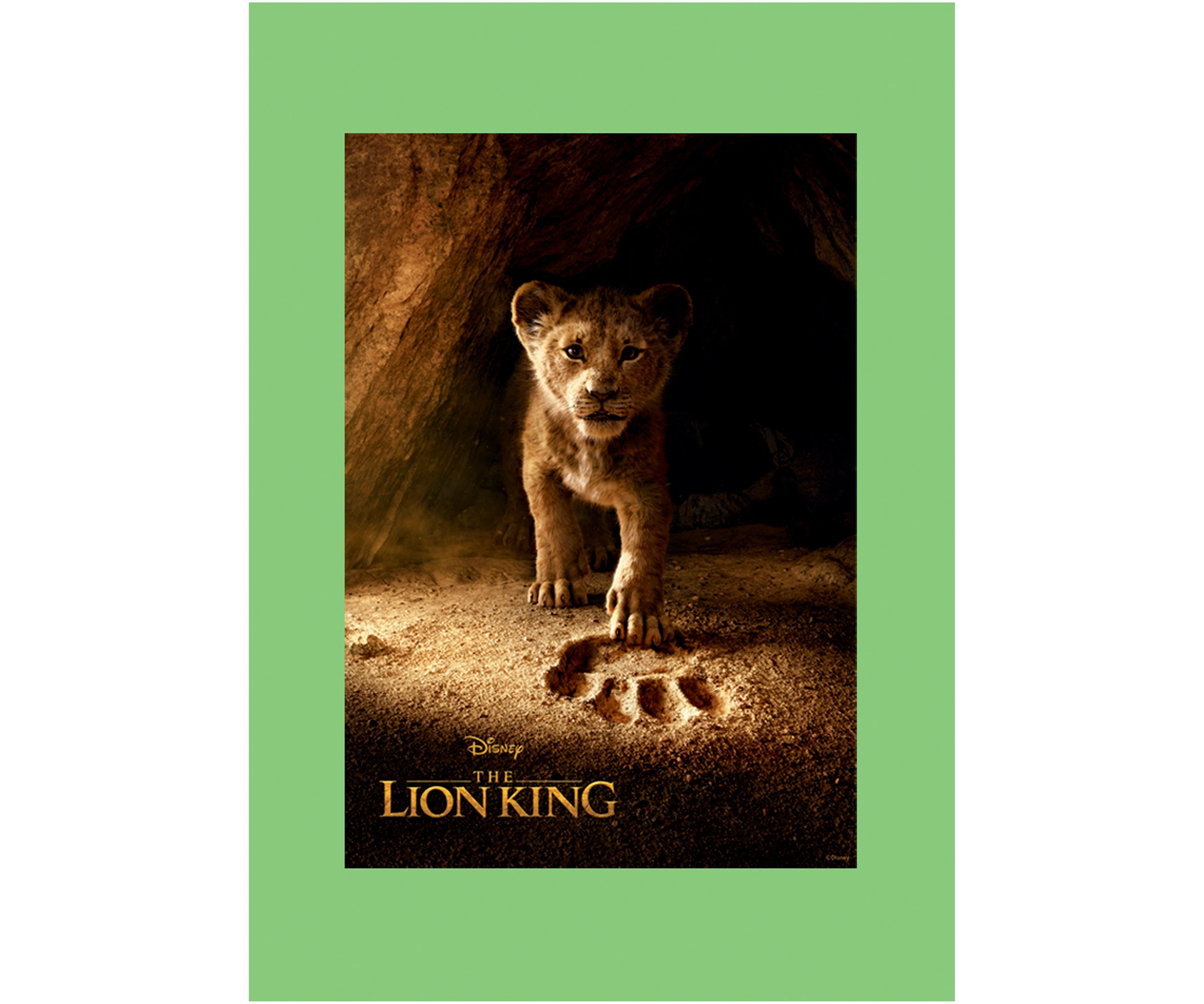 Girls 46x Lion King (Live Action) Simba Poster Graphic Top