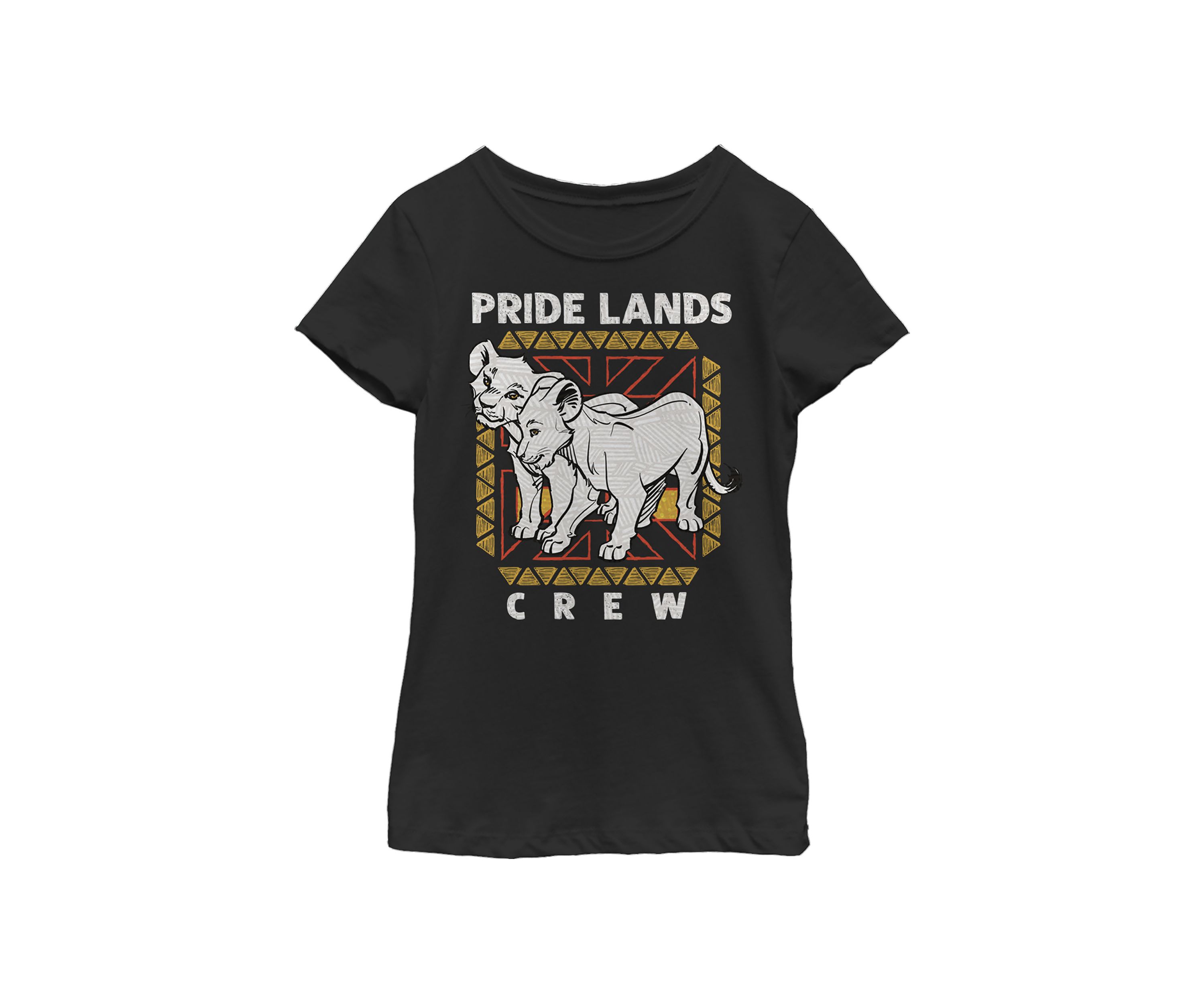 Girls 46x Lion King (Live Action) Pride Lands Crew Graphic Top