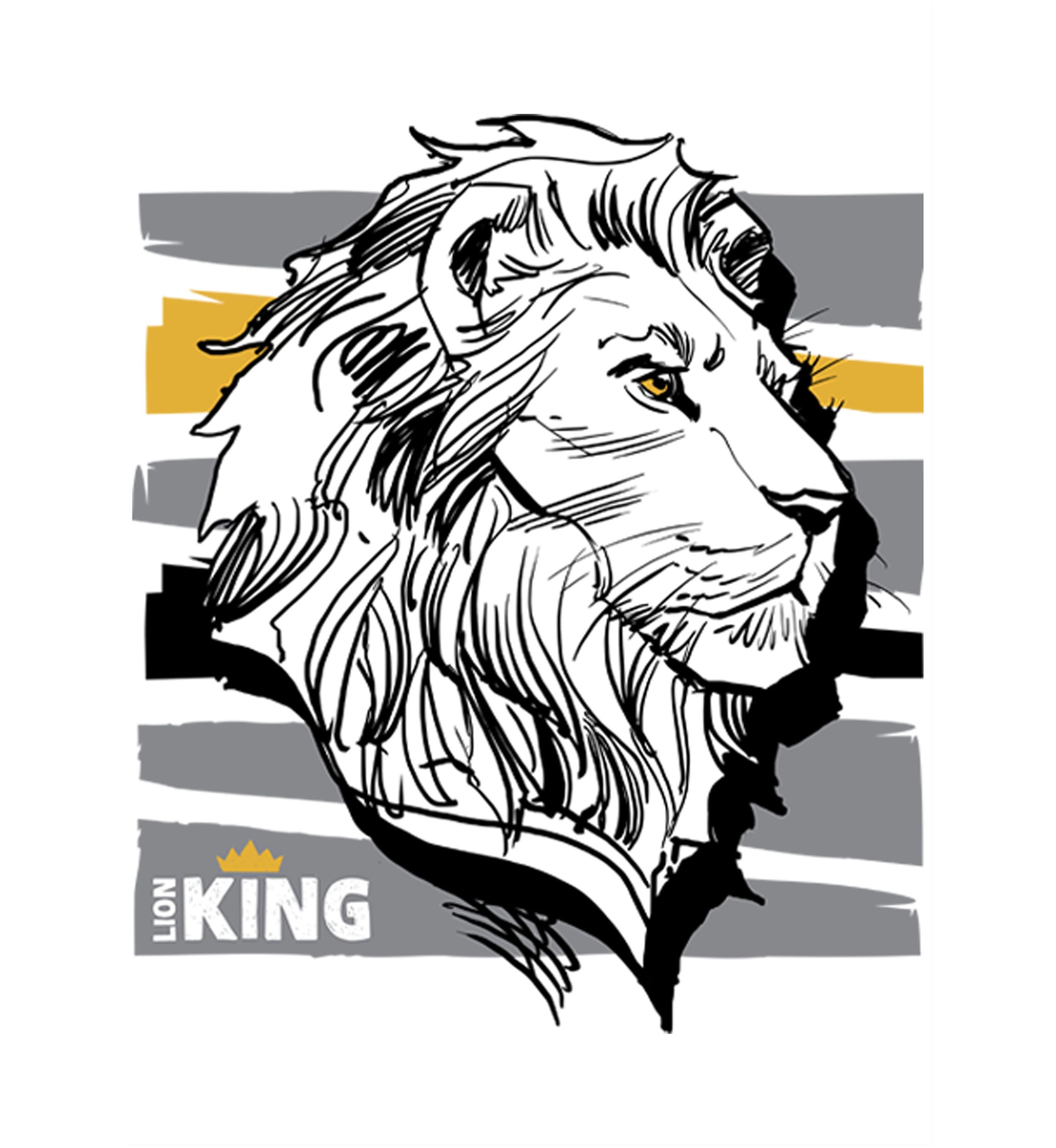 Girls 46x Lion King (Live Action) King Graphic Top