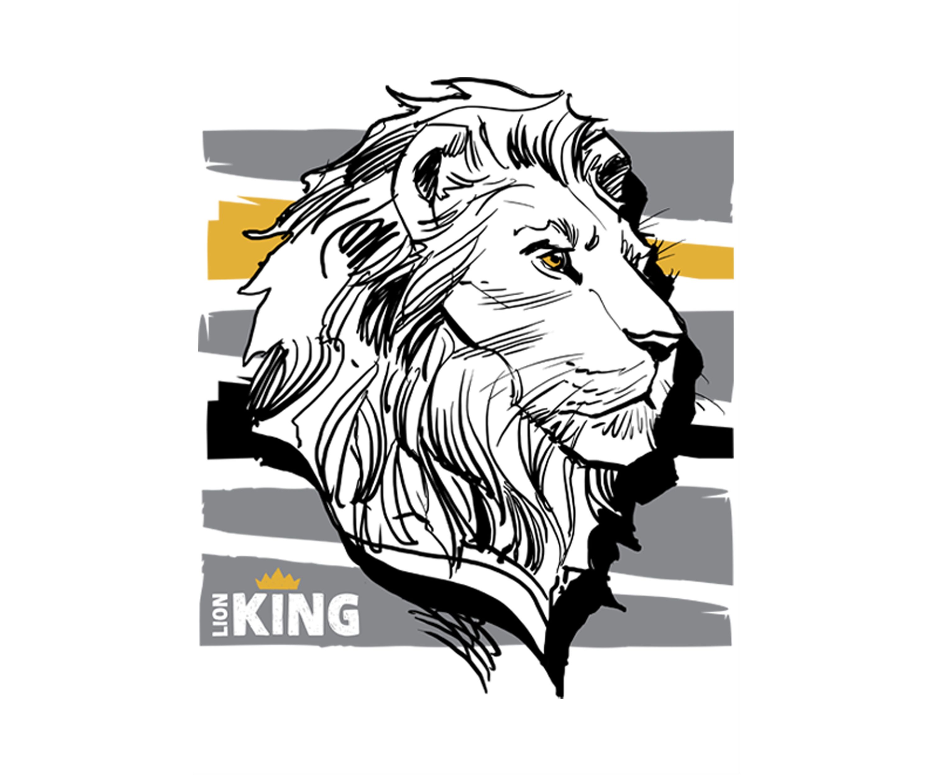 Girls 46x Lion King (Live Action) King Graphic Top
