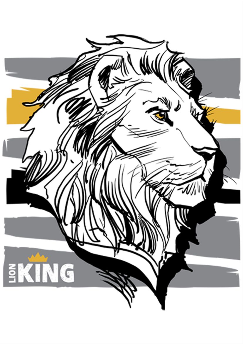 Girls 46x Lion King (Live Action) King Graphic Top