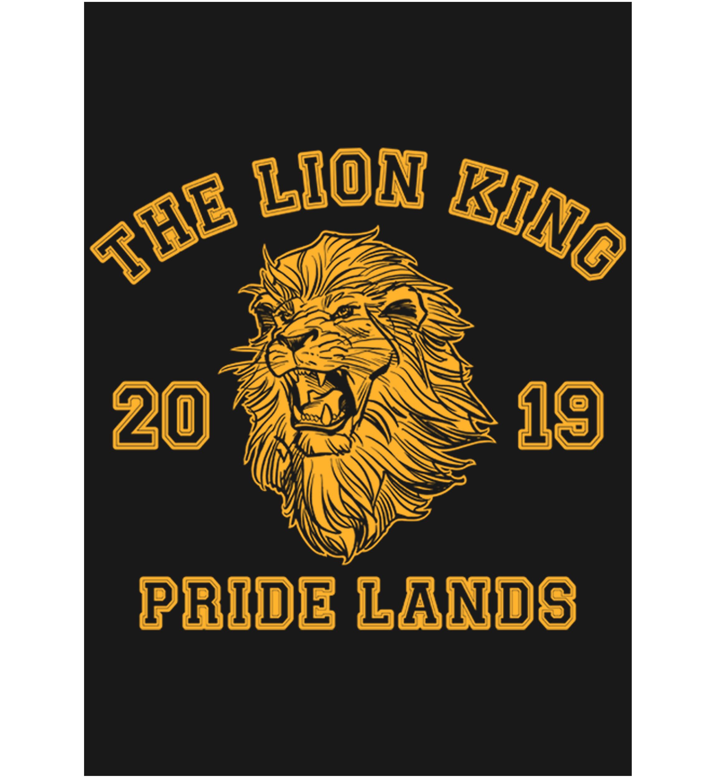 Girls 46x Lion King (Live Action) Pride Lands Simba Graphic Top