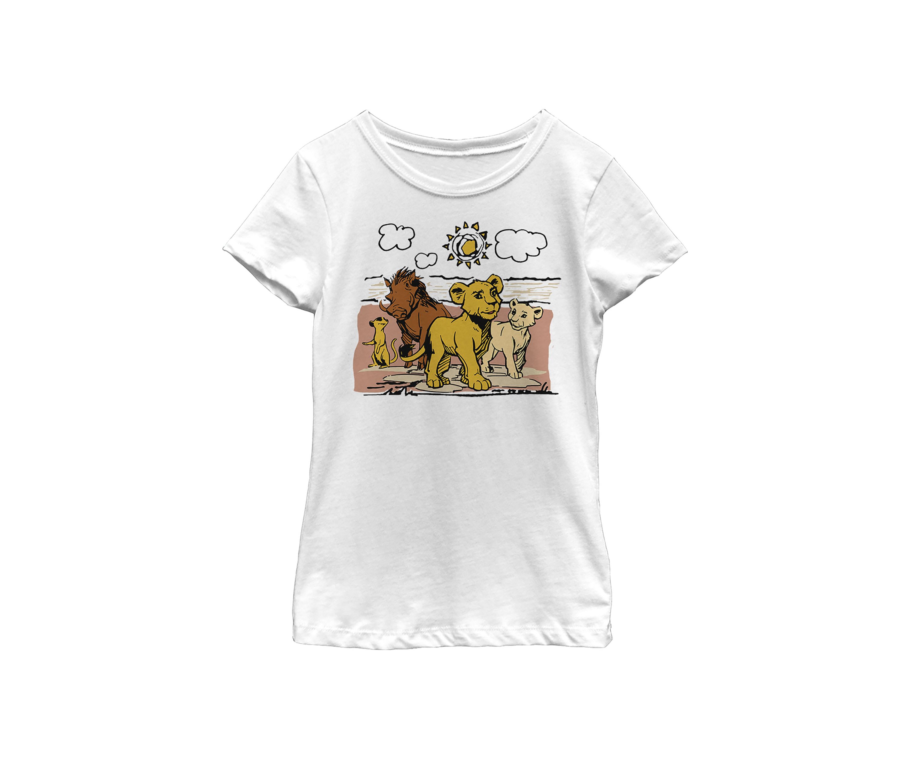 Girls 46x Lion King (Live Action) Hakuna Group Graphic Top