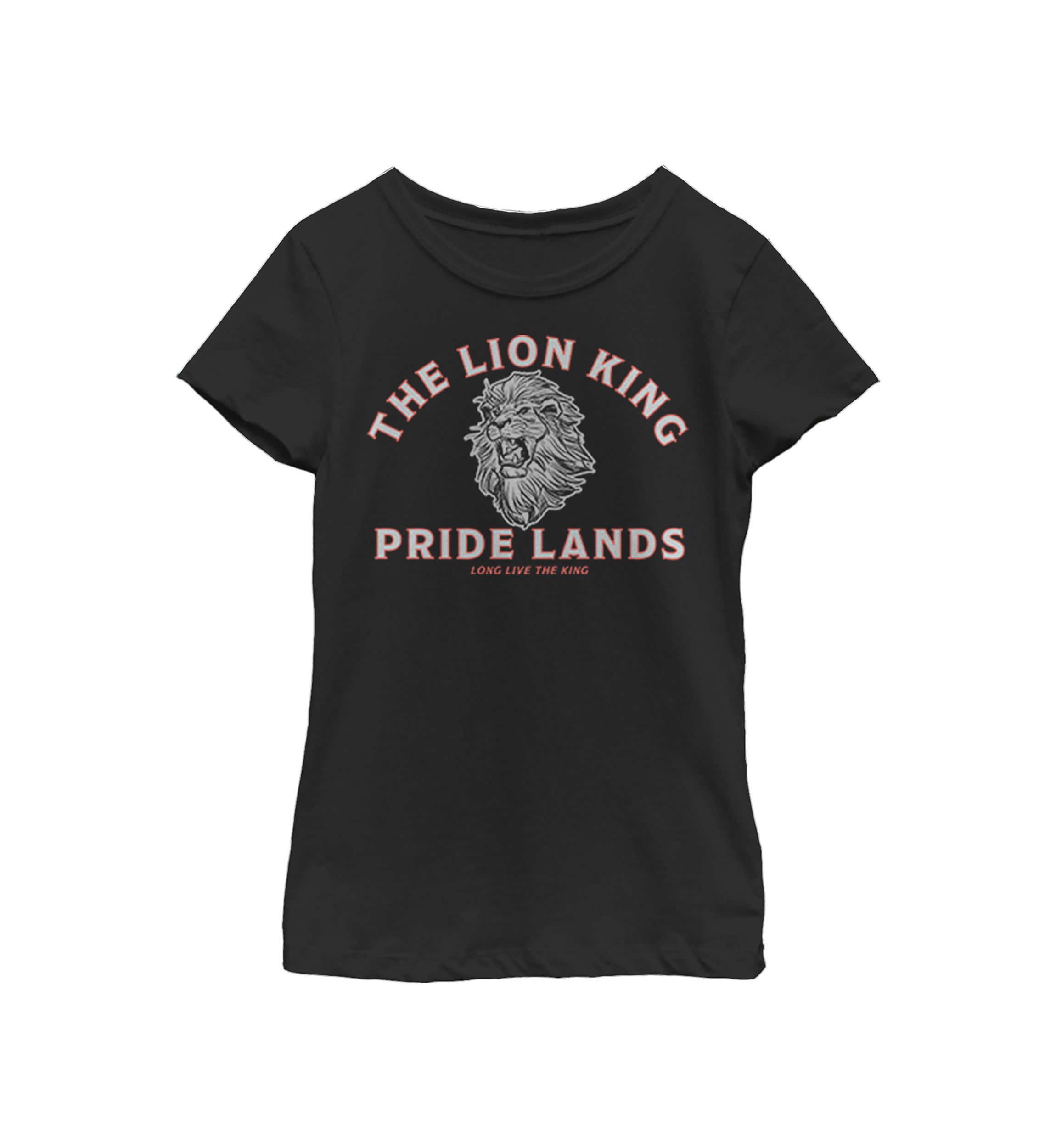 Girls 46x Lion King (Live Action) Minimal Lion King Back Graphic Top