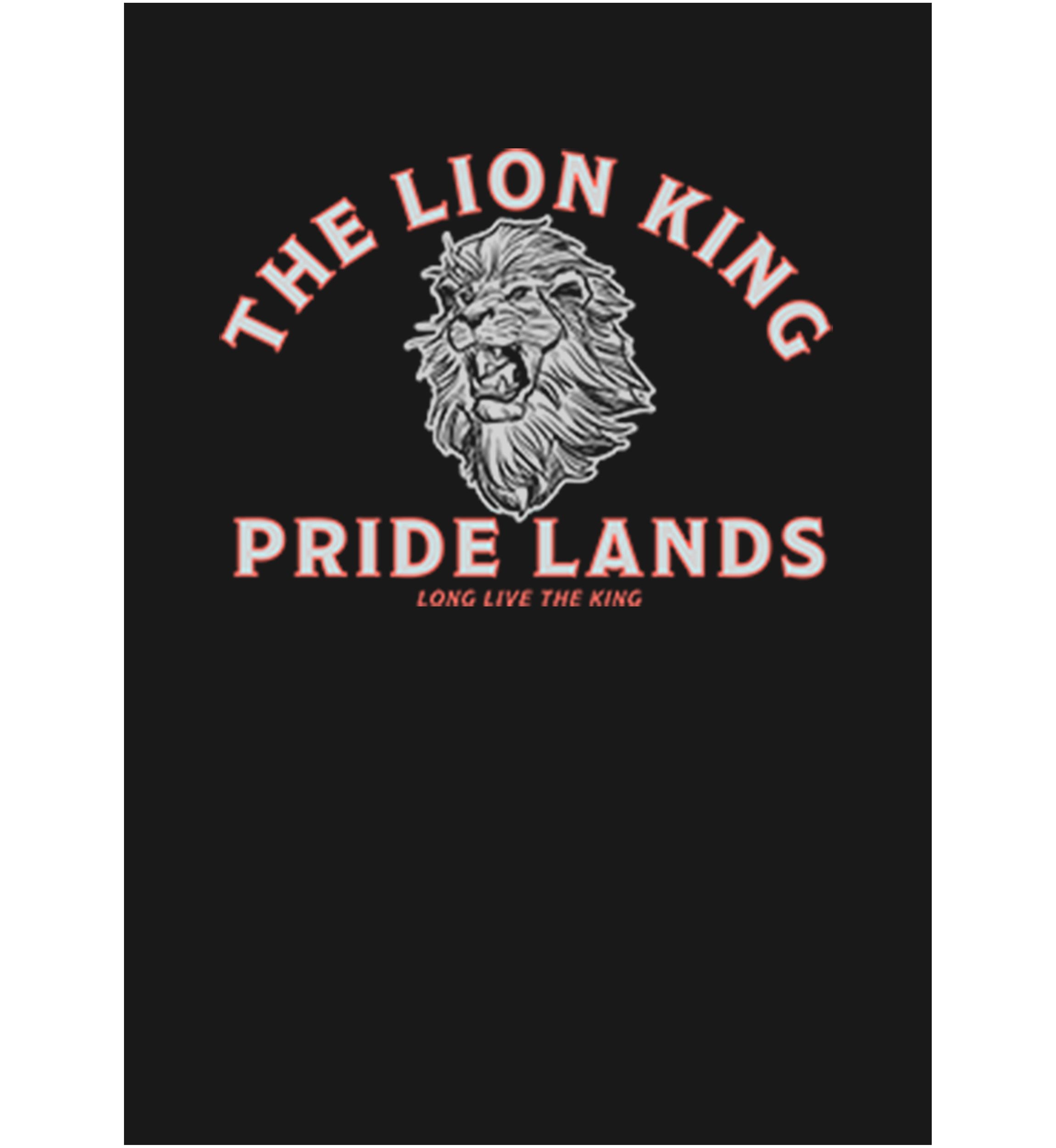 Girls 46x Lion King (Live Action) Minimal Lion King Back Graphic Top