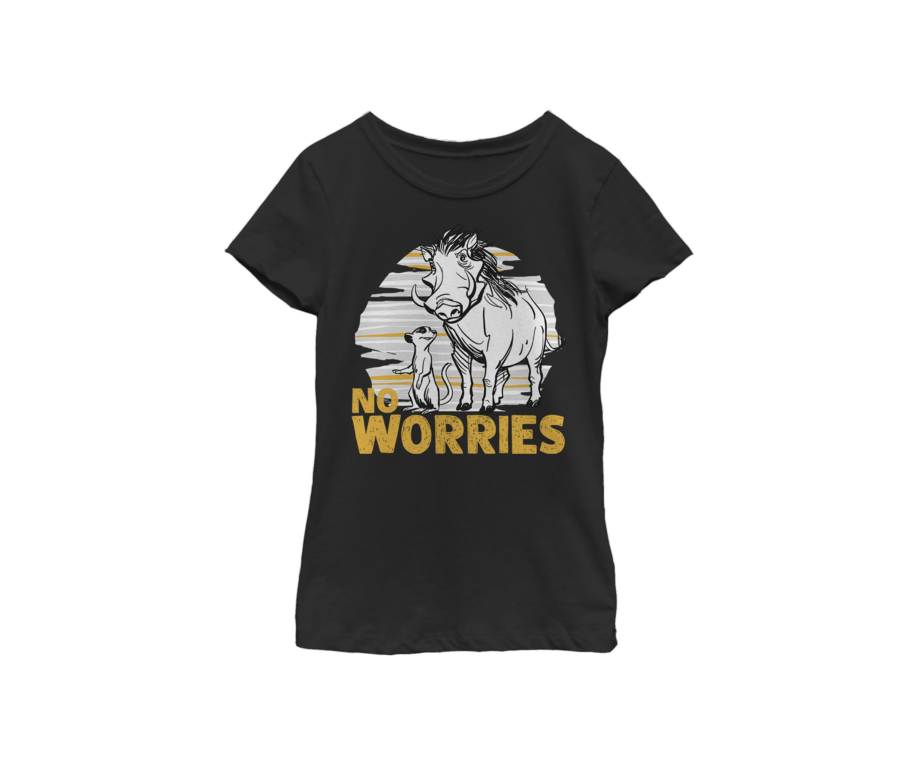 Girls 46x Lion King (Live Action) No Worries Club Graphic Top