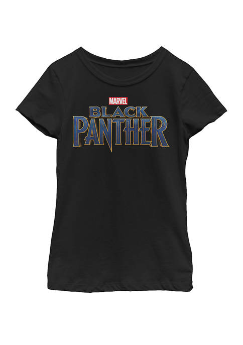 Black Panther™ Girls Black Panther Movie Title Logo