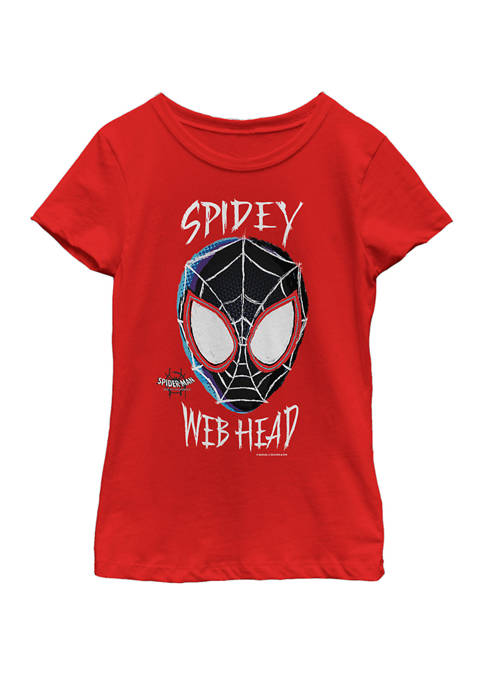 Marvel™ Spiderverse Spidey Web Head Short Sleeve Graphic