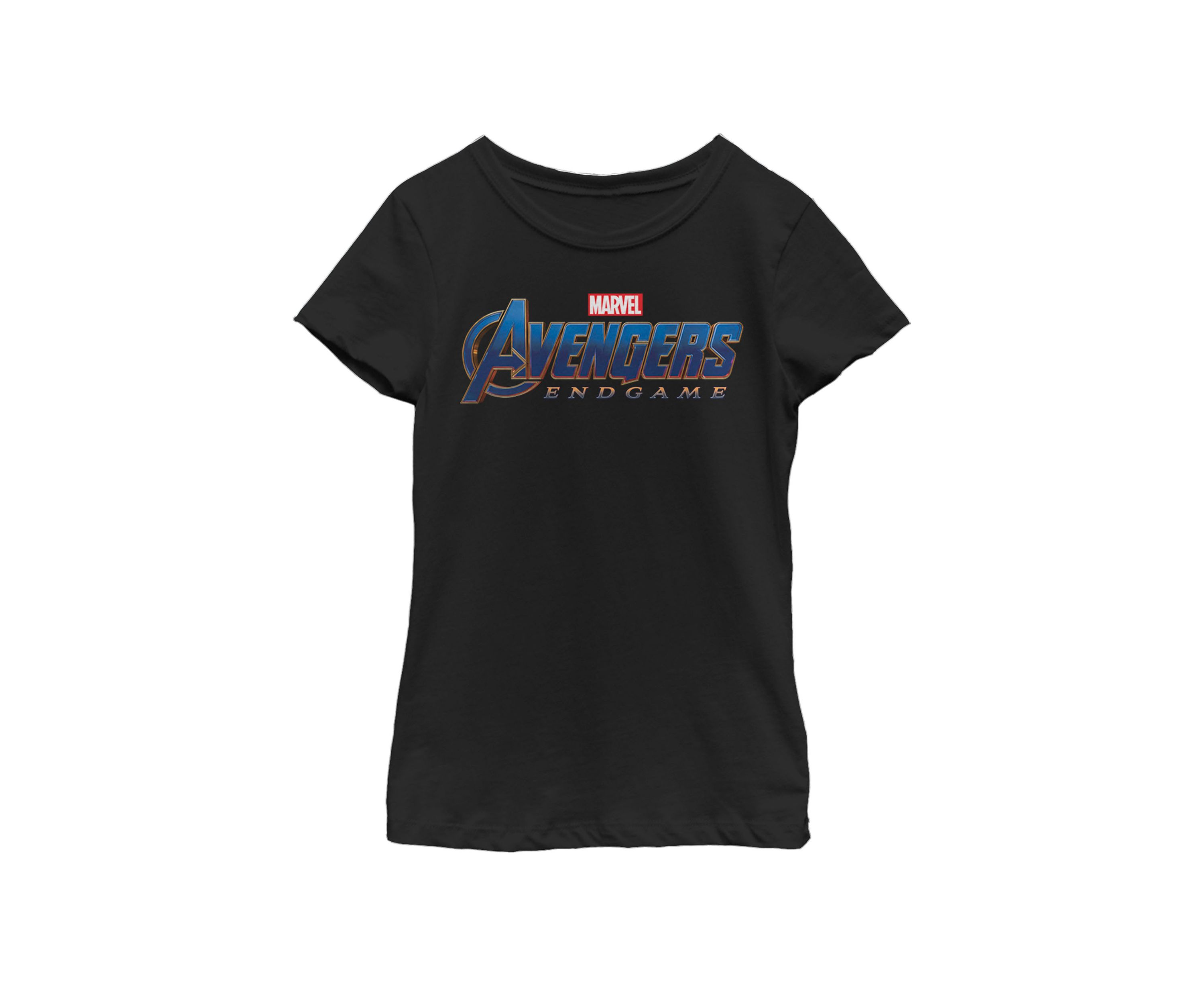 Girls 7-16 Avengers Endgame Movie Logo Short Sleeve Graphic T-Shirt