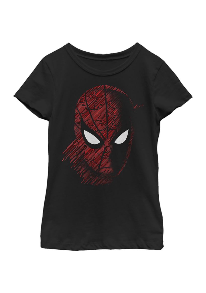 Girls 4-6x Spidey Tech Portrait Graphic T-Shirt
