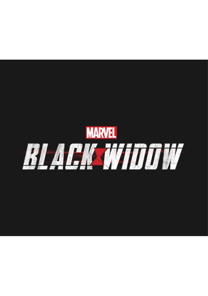 Girls 46x Marvel Black Widow Logo Graphic Top