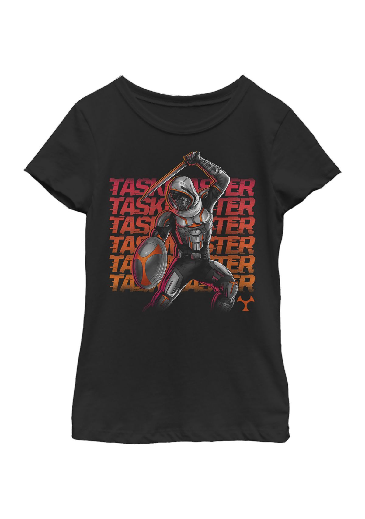 Girls 46x Marvel Taskmaster Neon Graphic Top