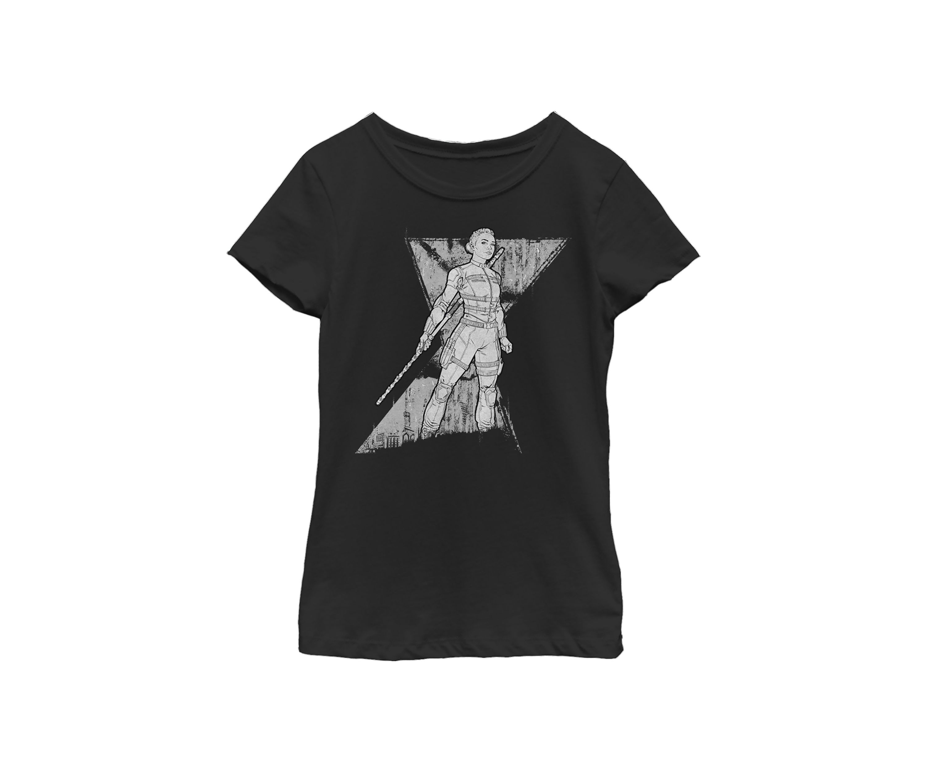 Girls 46x Marvel Spy Yelena Graphic Top