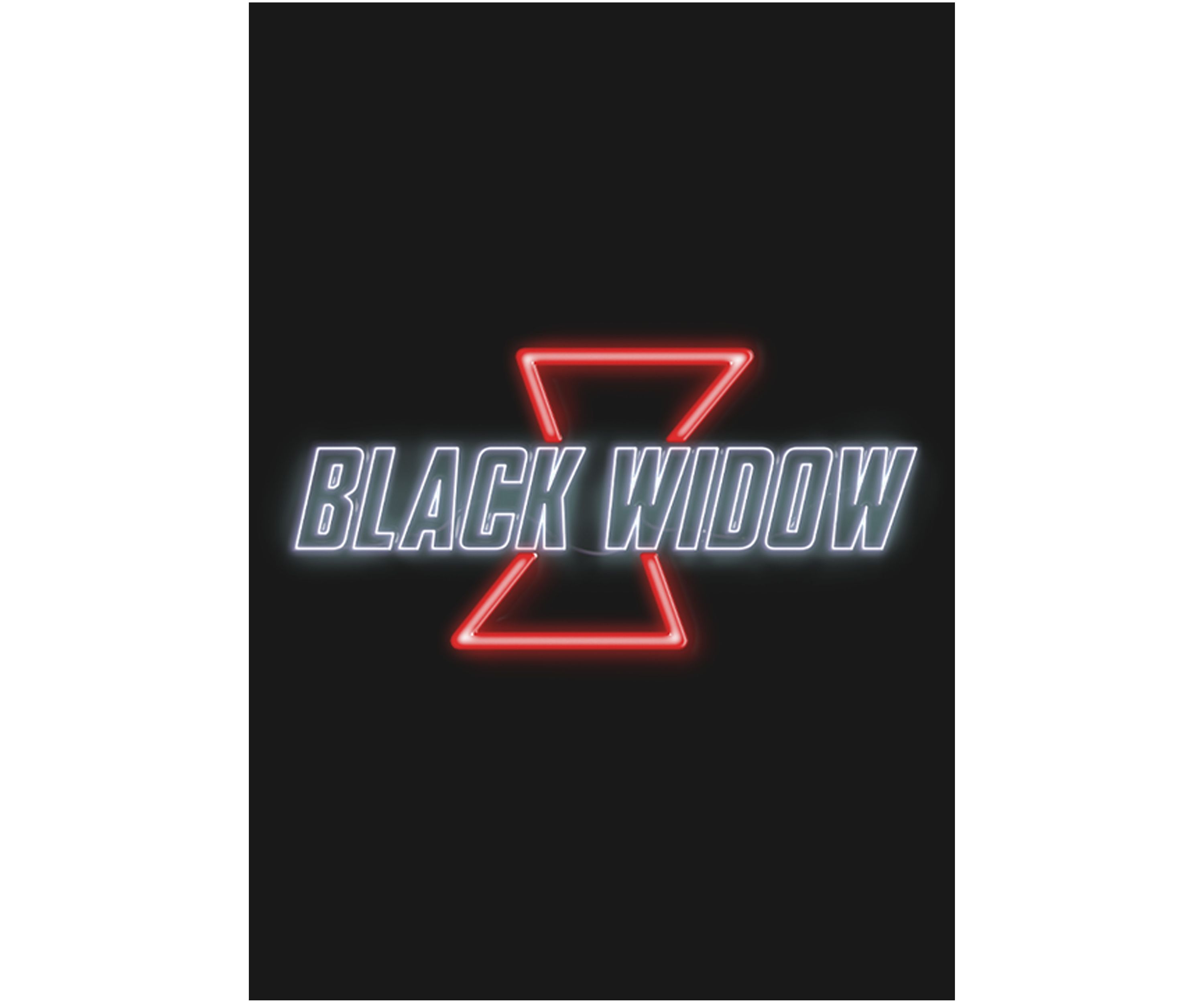 Girls 46x Marvel BLACK WIDOW NEON V2 Graphic Top