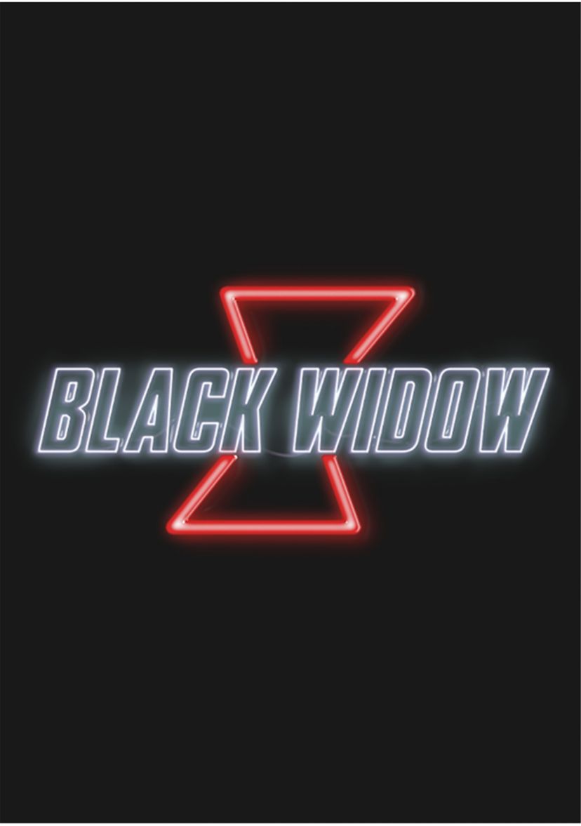 Girls 46x Marvel BLACK WIDOW NEON V2 Graphic Top