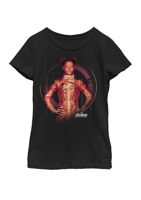 Girls Black Panther Shuri Tech Short Sleeve Graphic T-Shirt
