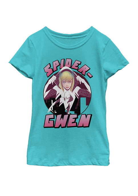 Marvel™ Girls Spider-Gwen Wear The Badge Short Sleeve