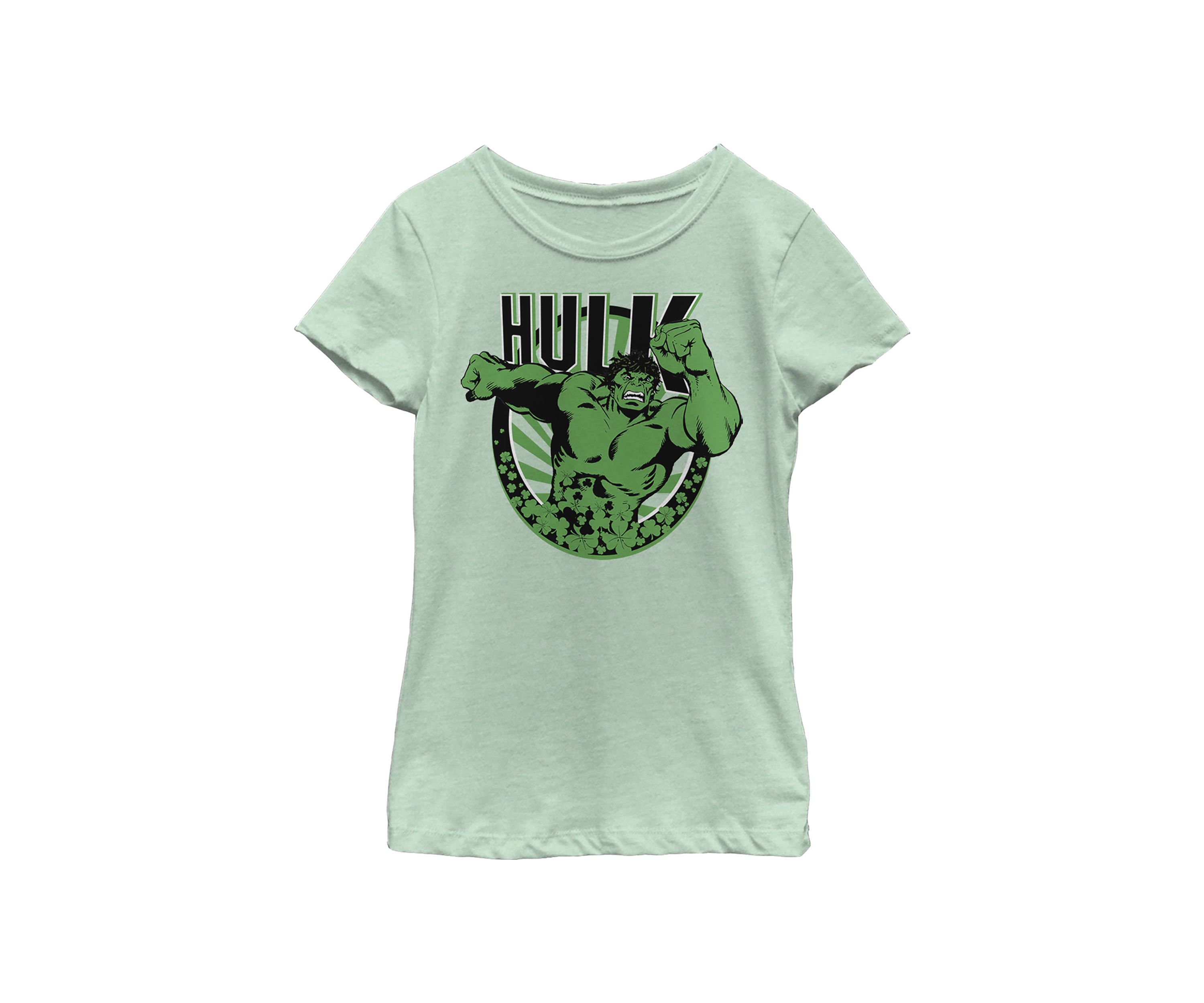 Girls 46x Marvel Hulk Luck Graphic Top
