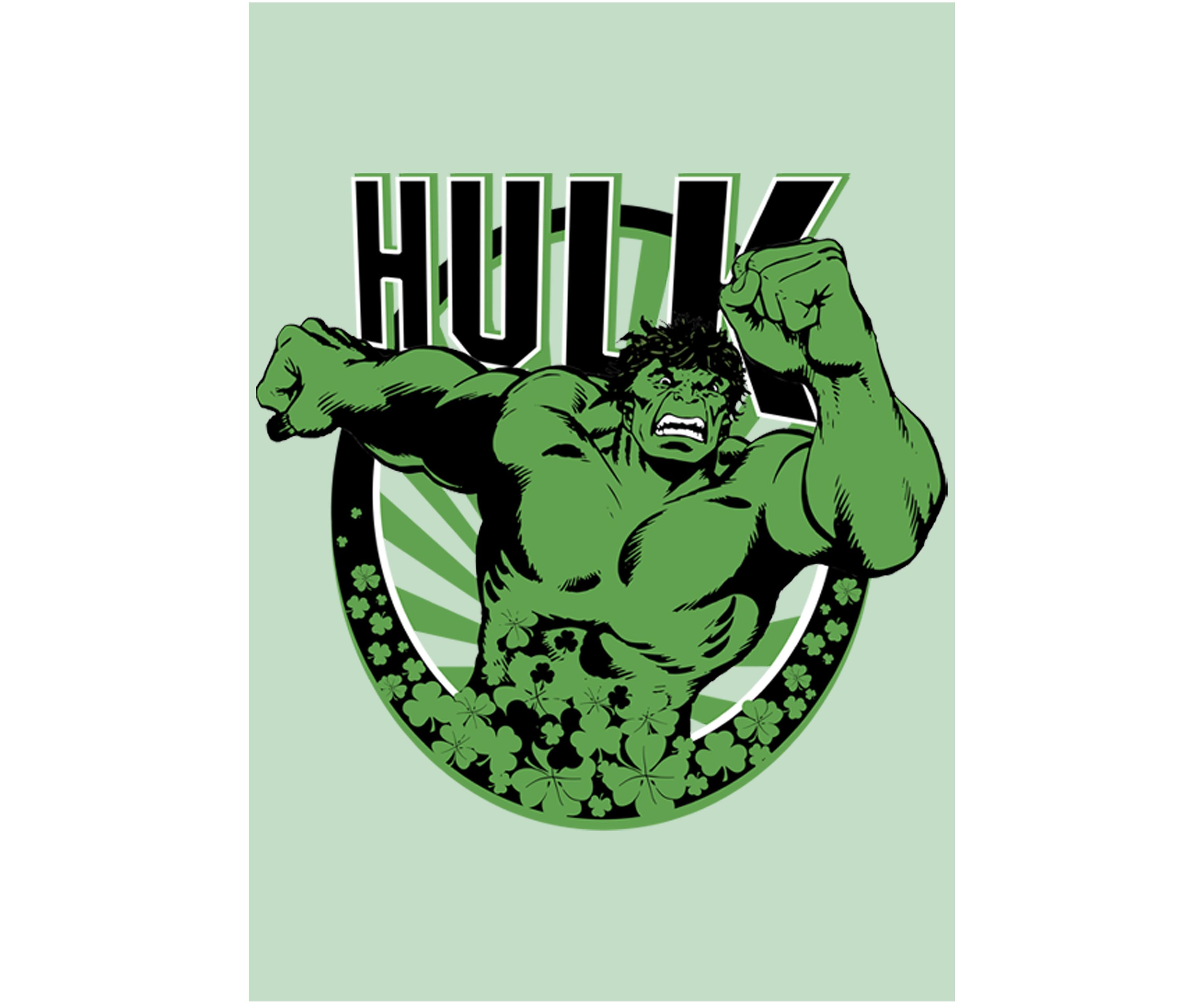 Girls 46x Marvel Hulk Luck Graphic Top