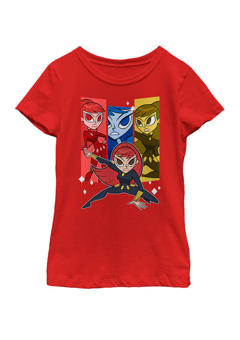 Marvel Girls Black Widow Short Sleeve T-Shirt