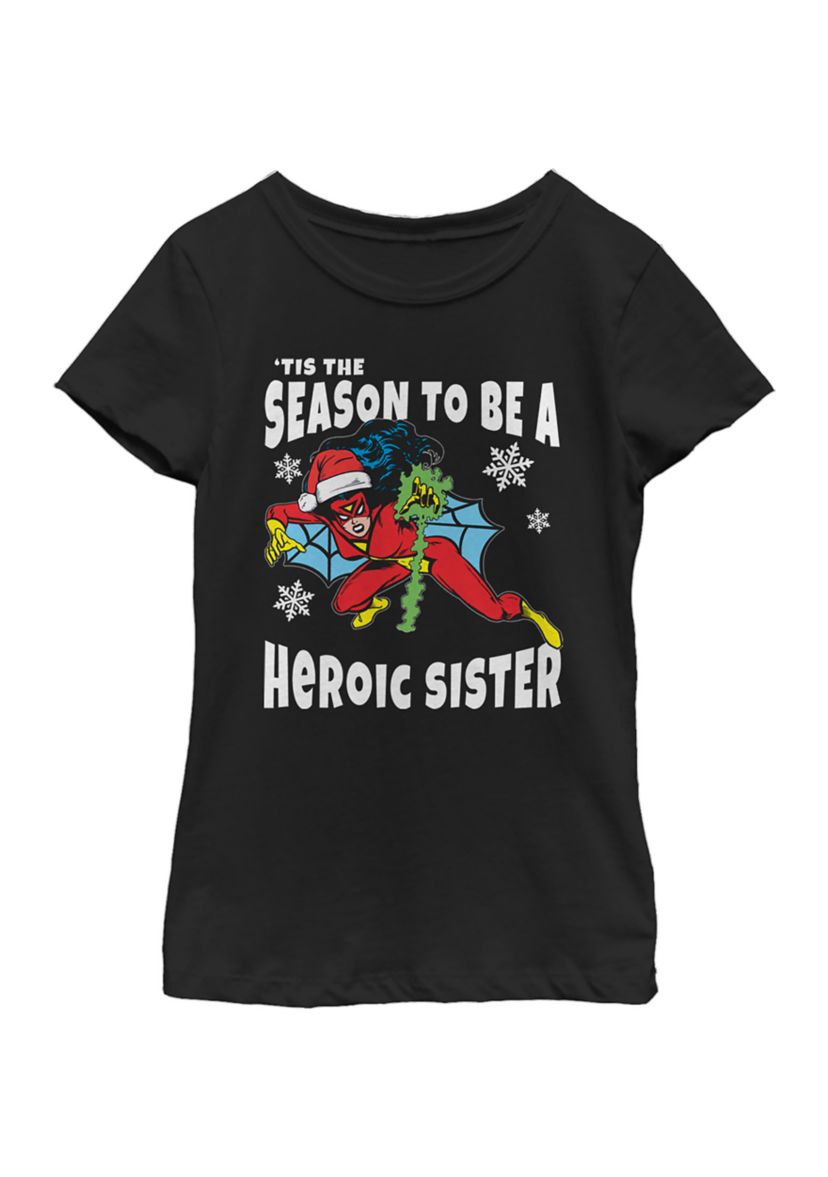Girls 4-6x Heroic Sister Top