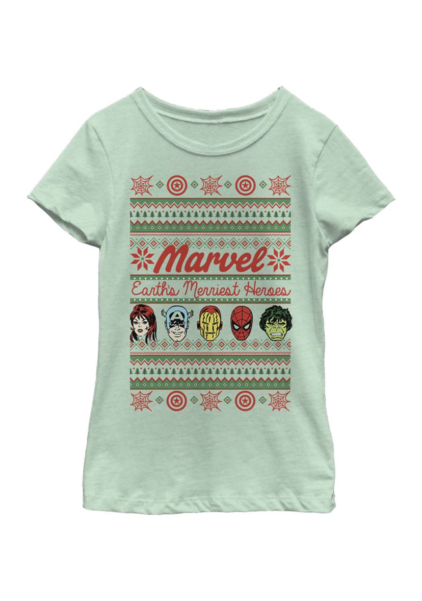 Girls 4-6x Merriest Heroes T-Shirt 