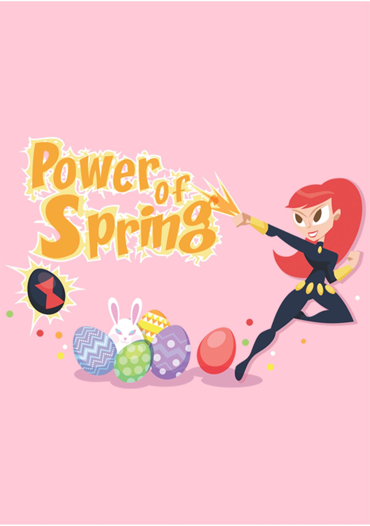 Girls 4-6x Spring Power Graphic T-Shirt