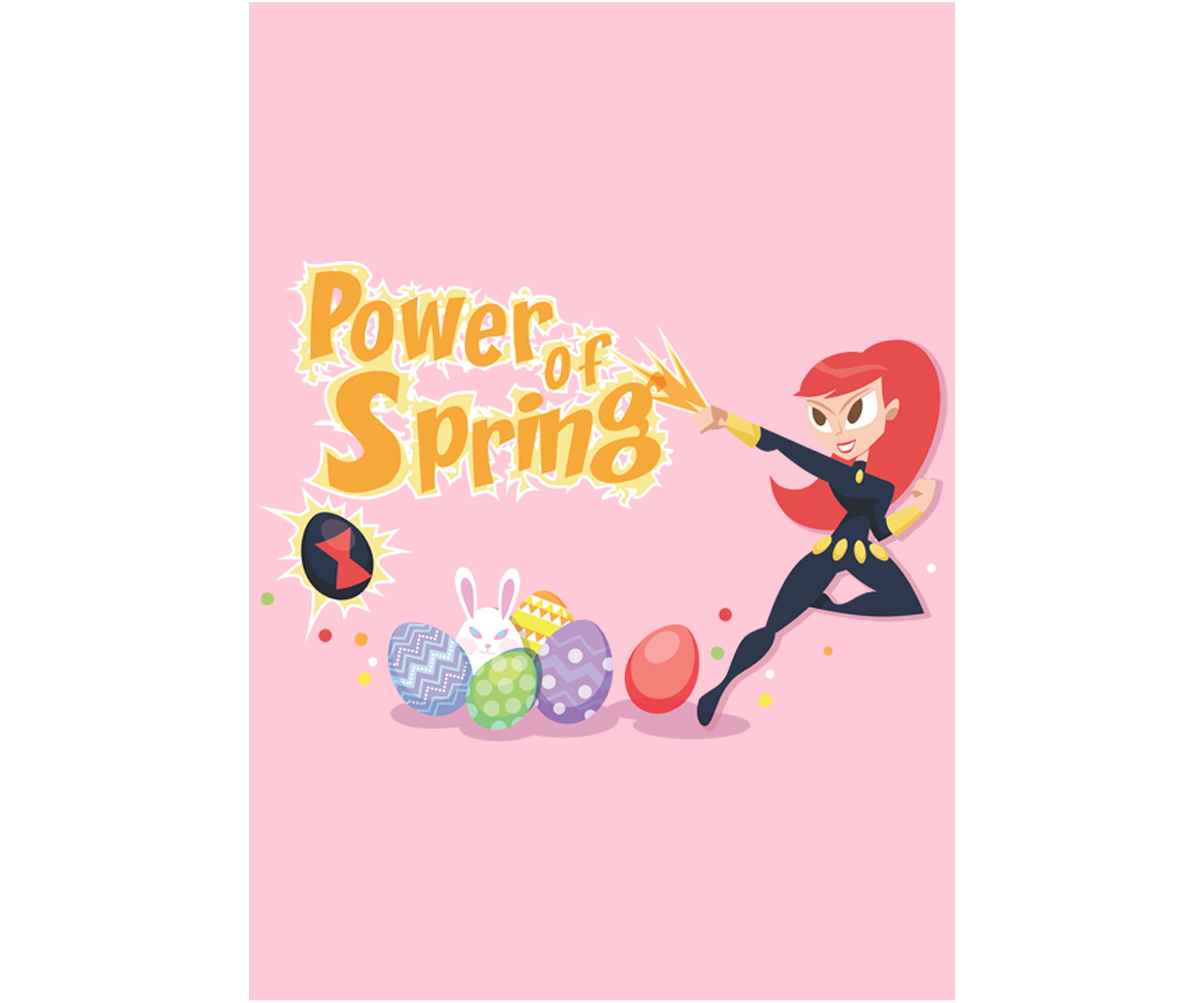 Girls 4-6x Spring Power Graphic T-Shirt